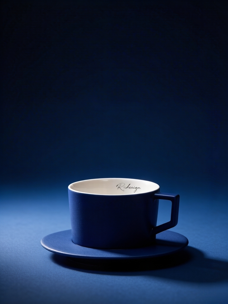 Ripple Ceramic Coffee Cup，