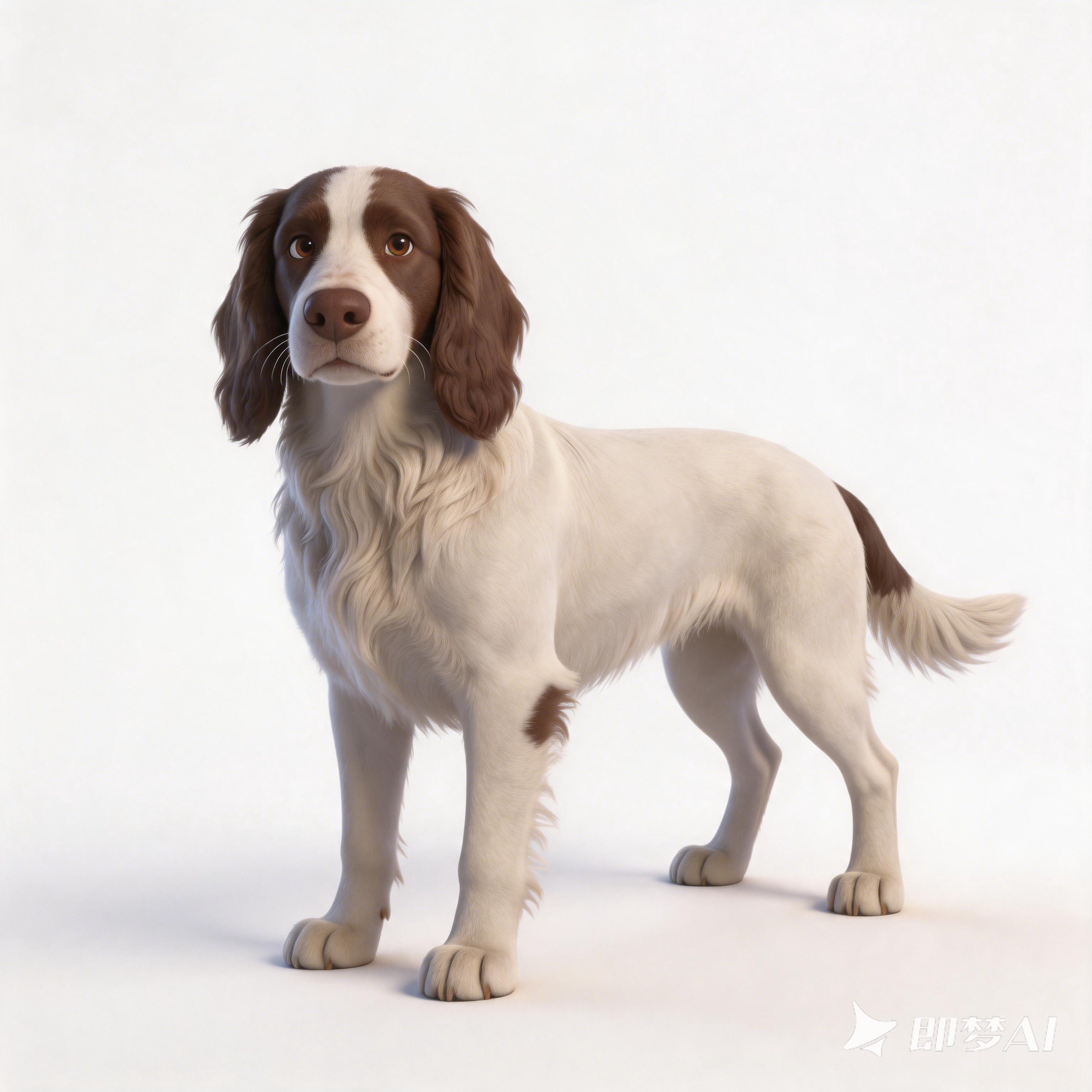 Spaniel，dog，dog，