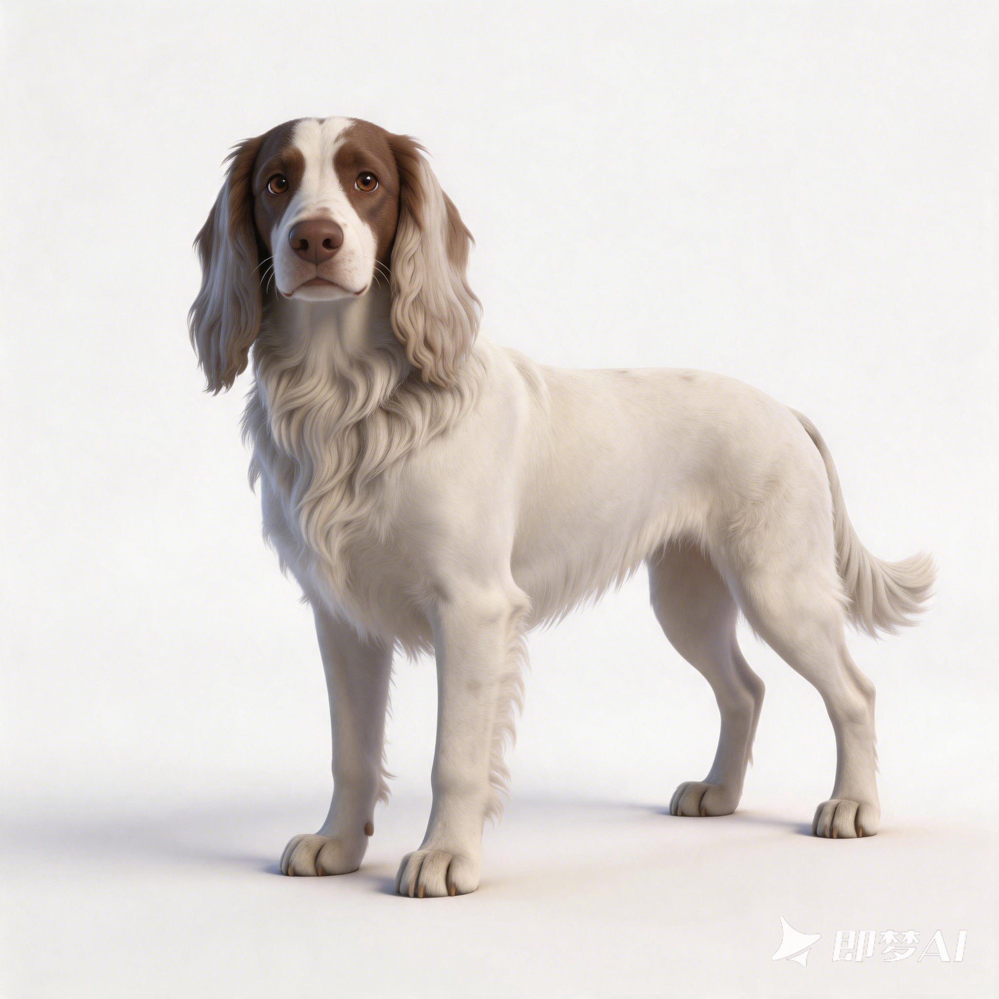 Spaniel，dog，dog，