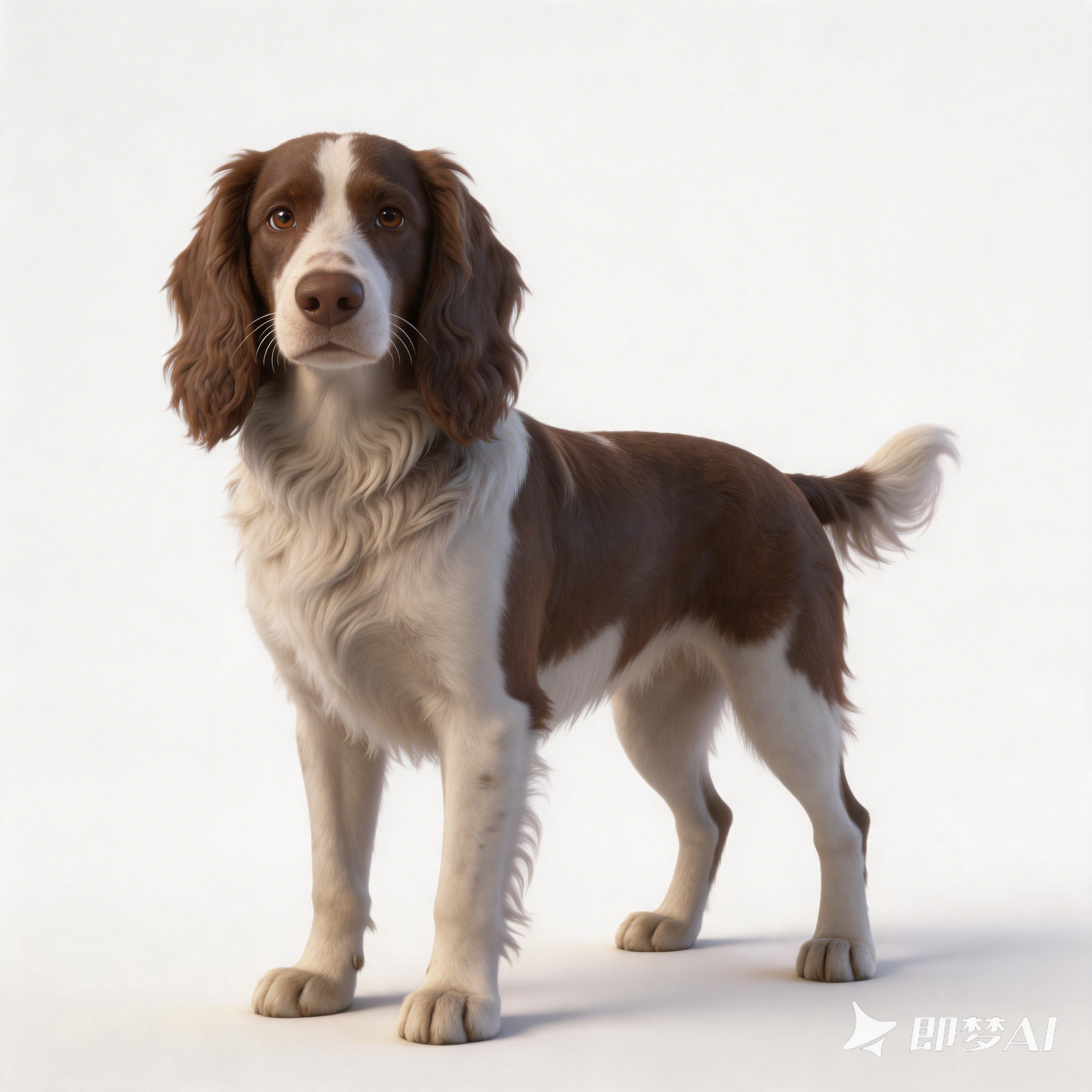 Spaniel，dog，dog，