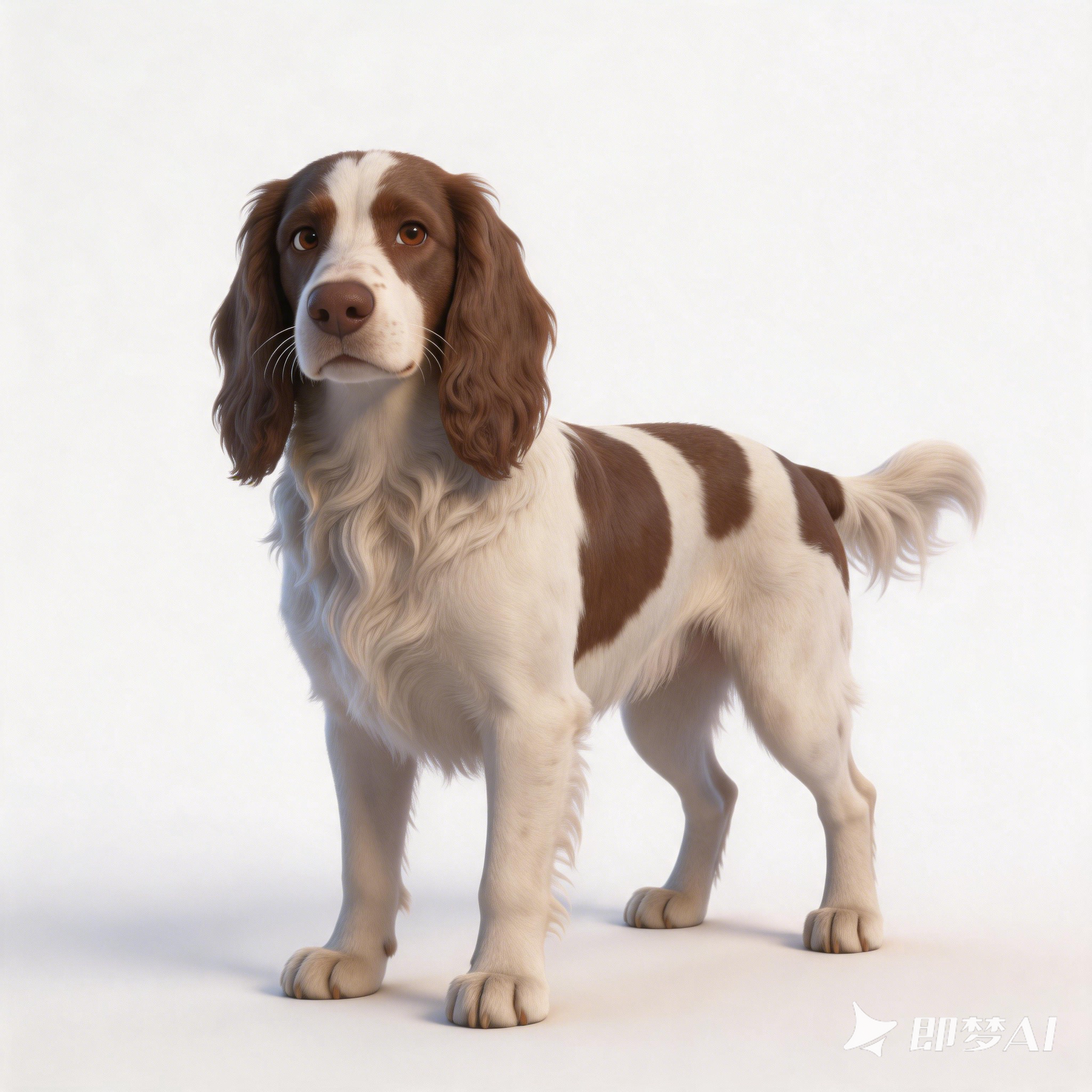 Spaniel，dog，dog，