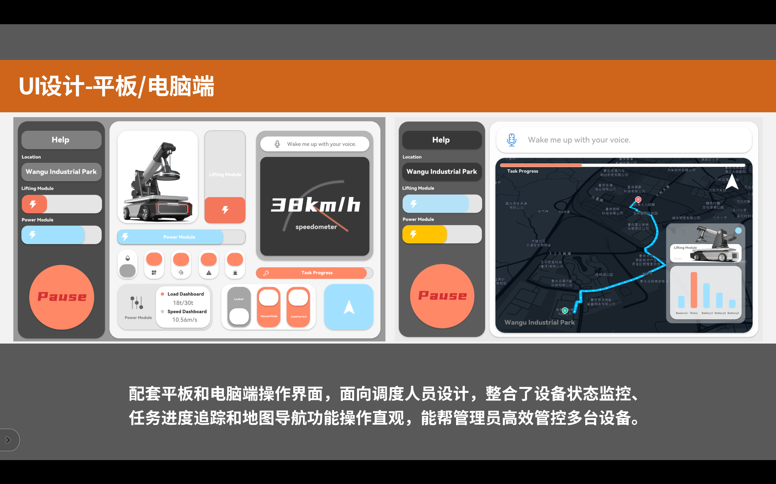 agv，Heavy haul transshipment，Modular design，intelligent scheduling，Industrial automation，park logistics，Quick power change，reconfigurable system，