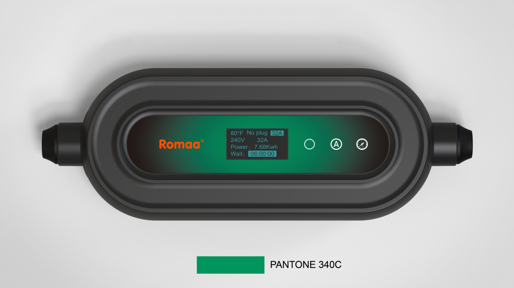 Portable traffic charging pile，