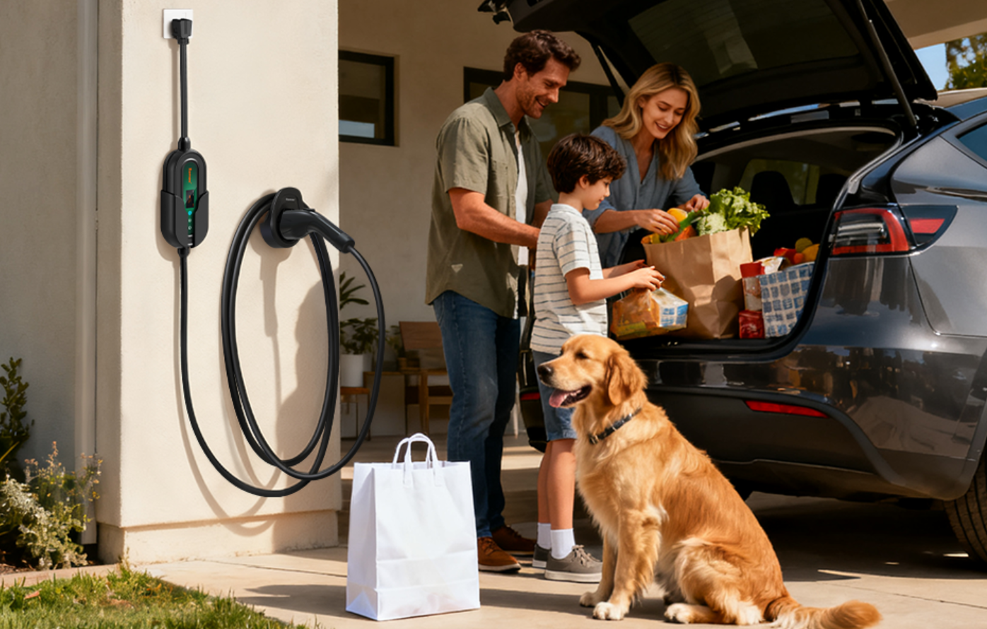 Portable traffic charging pile，