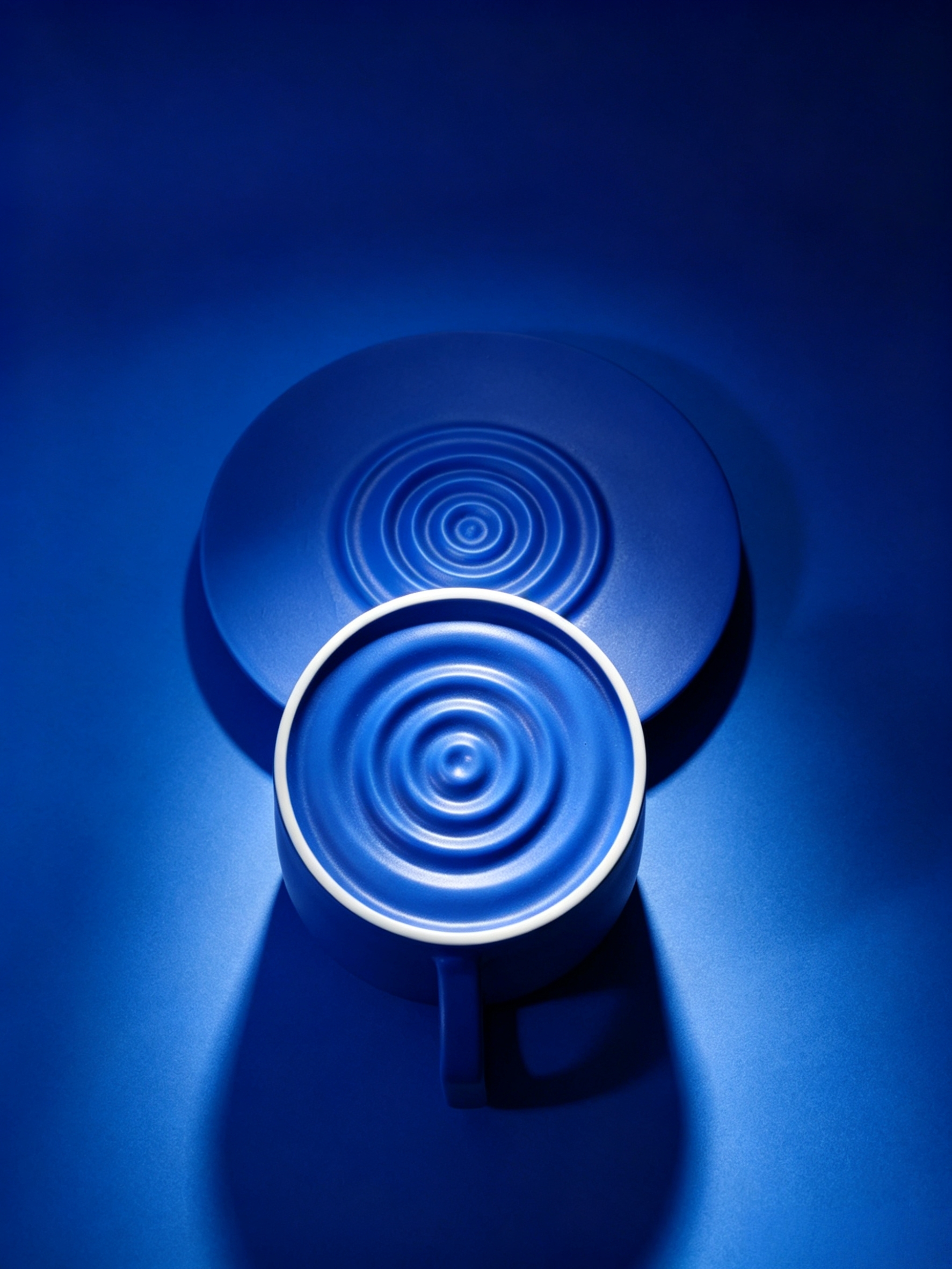 Ripple Ceramic Coffee Cup，