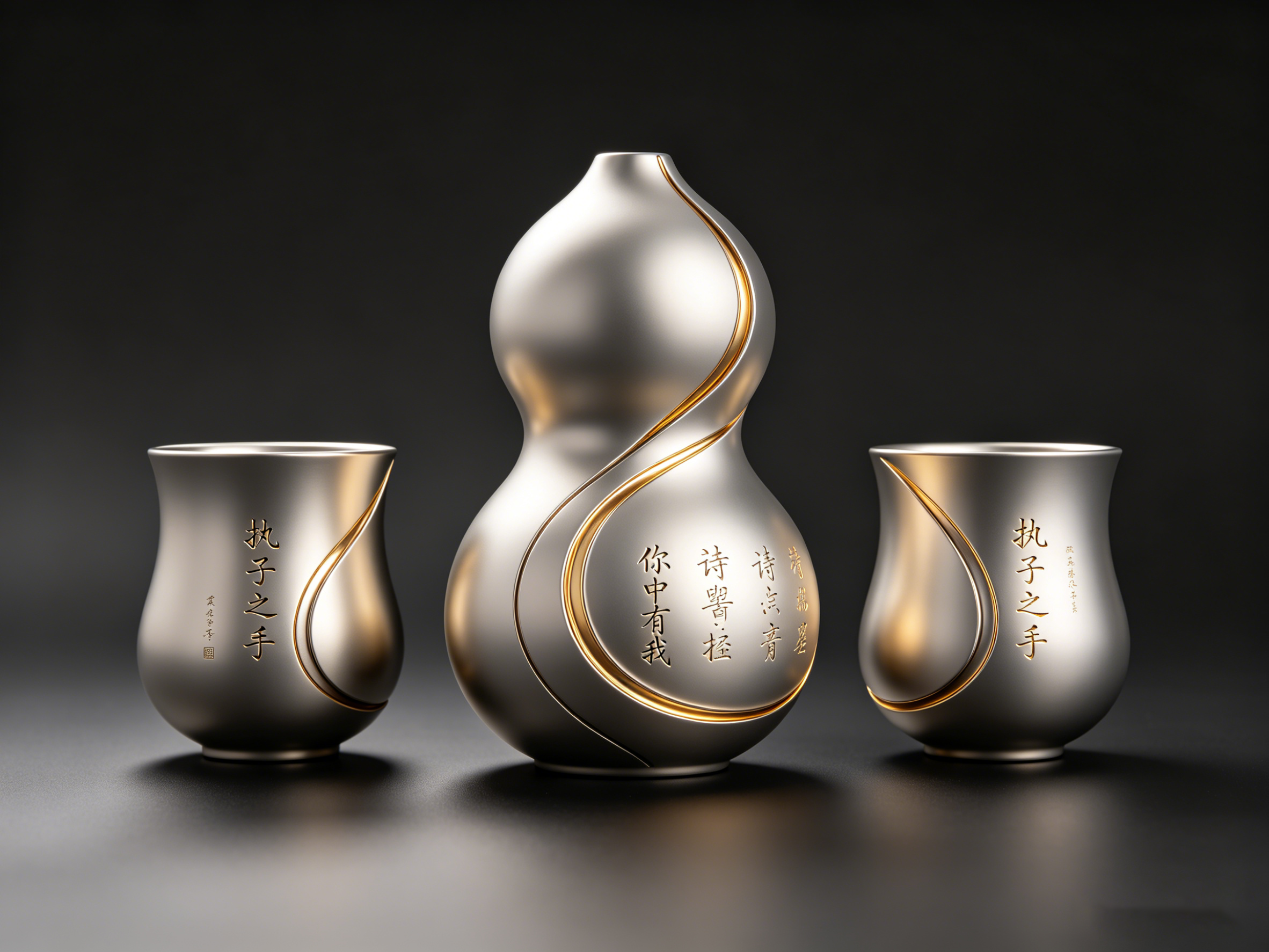 "Héjǐn" gourd love token gift，