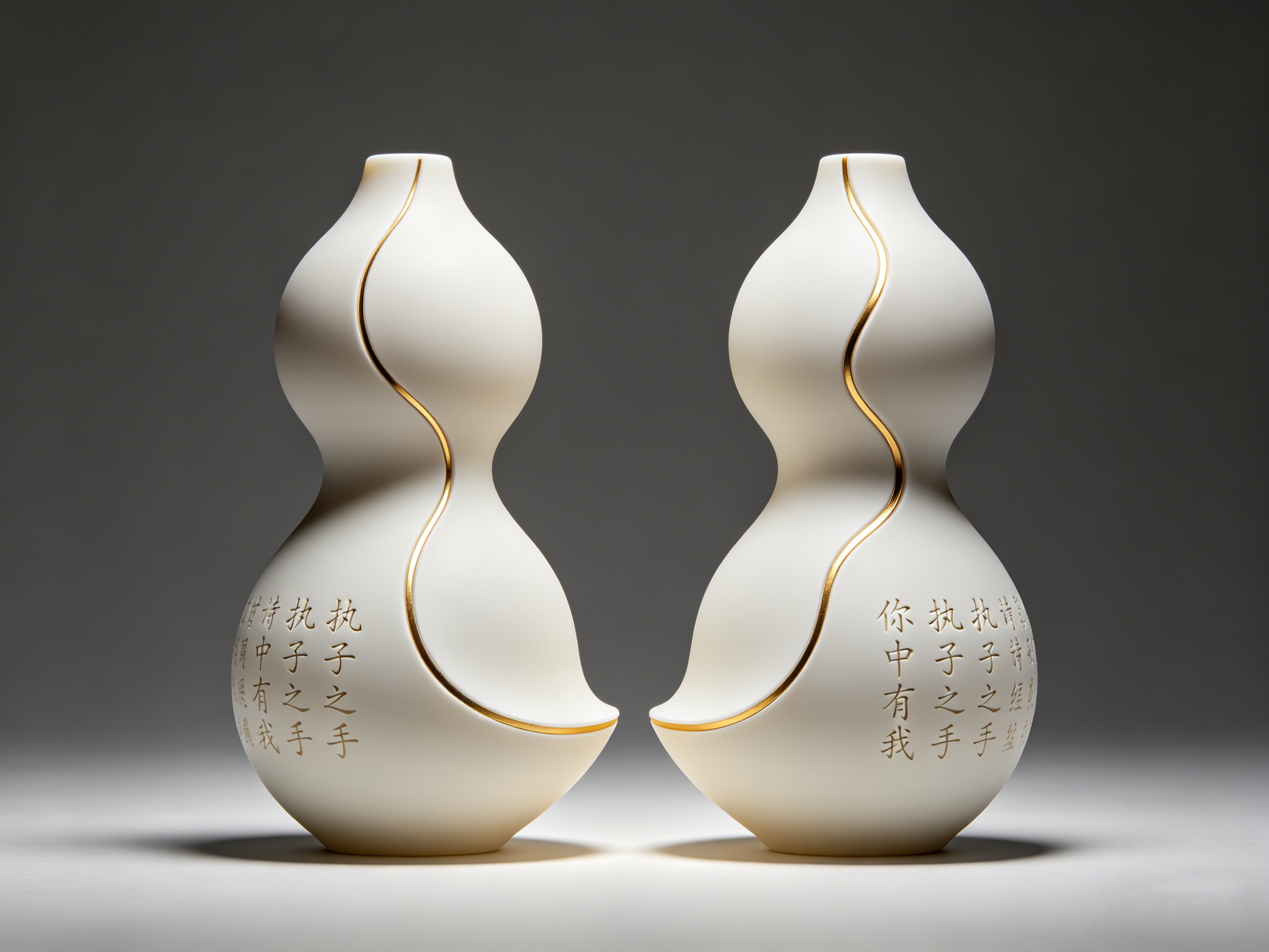 "Héjǐn" gourd love token gift，