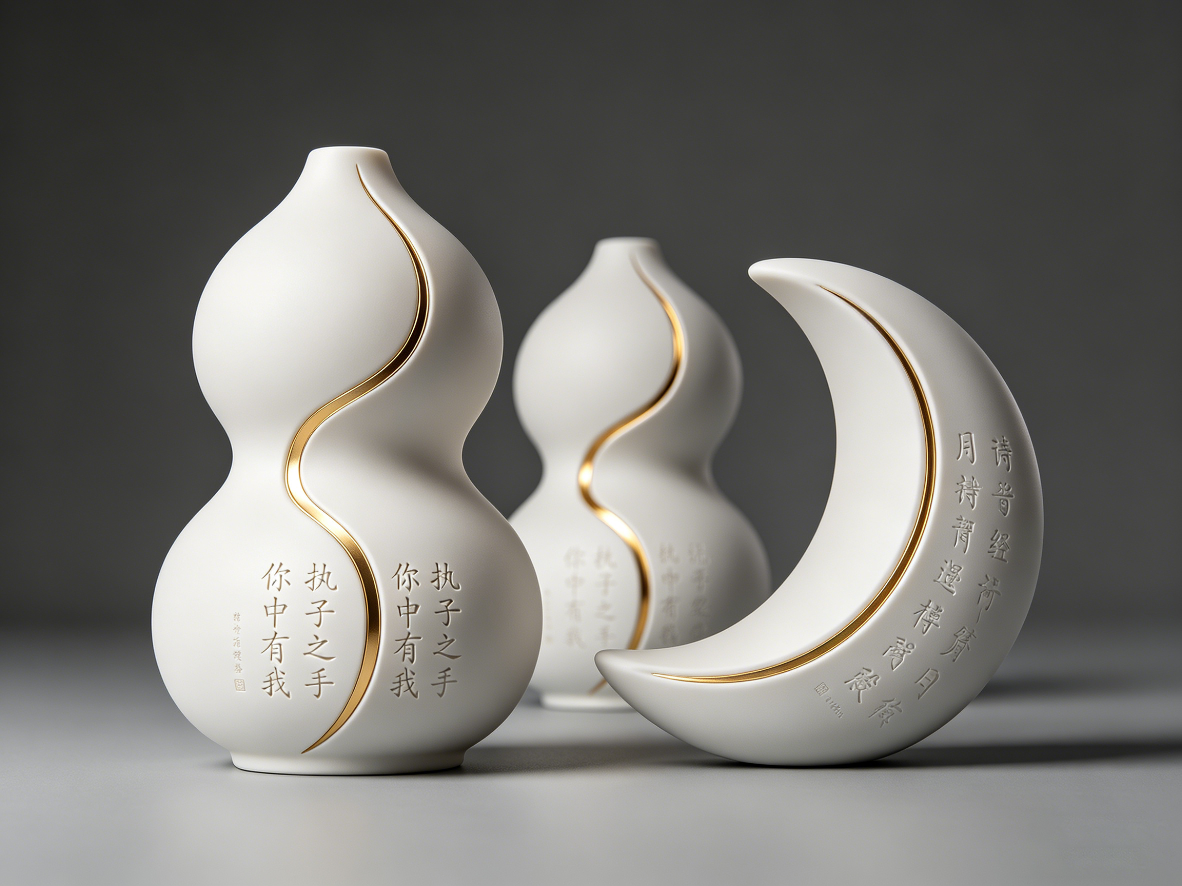 "Héjǐn" gourd love token gift，