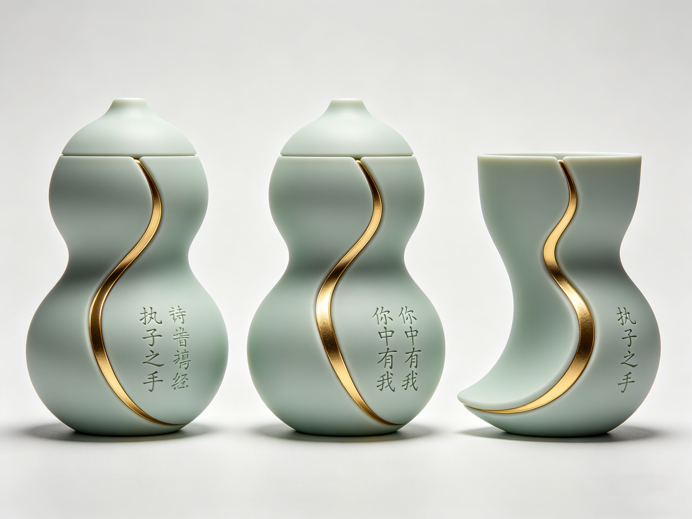 "Héjǐn" gourd love token gift，