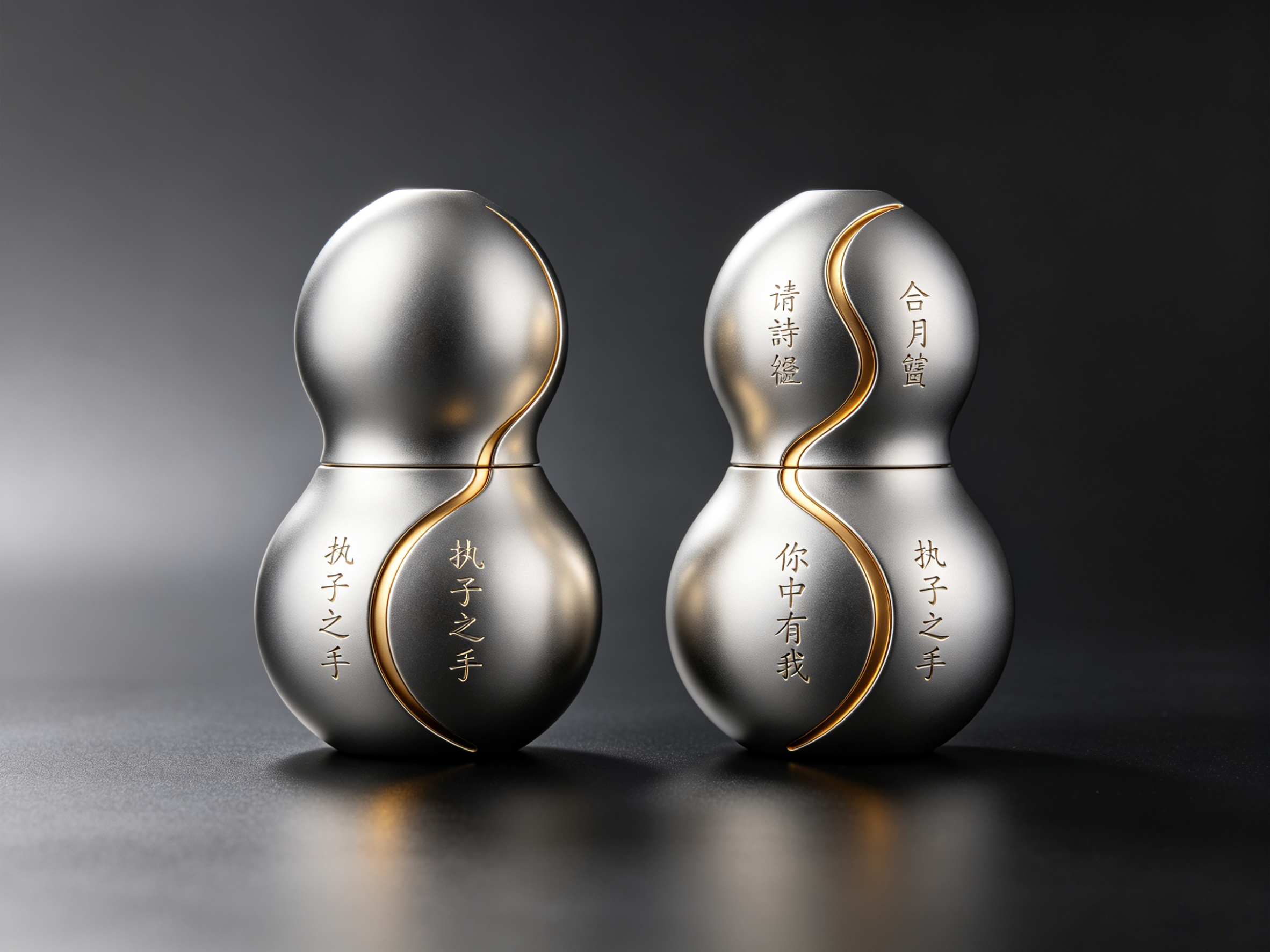 "Combining Cups" Gourd Love Gift 2，