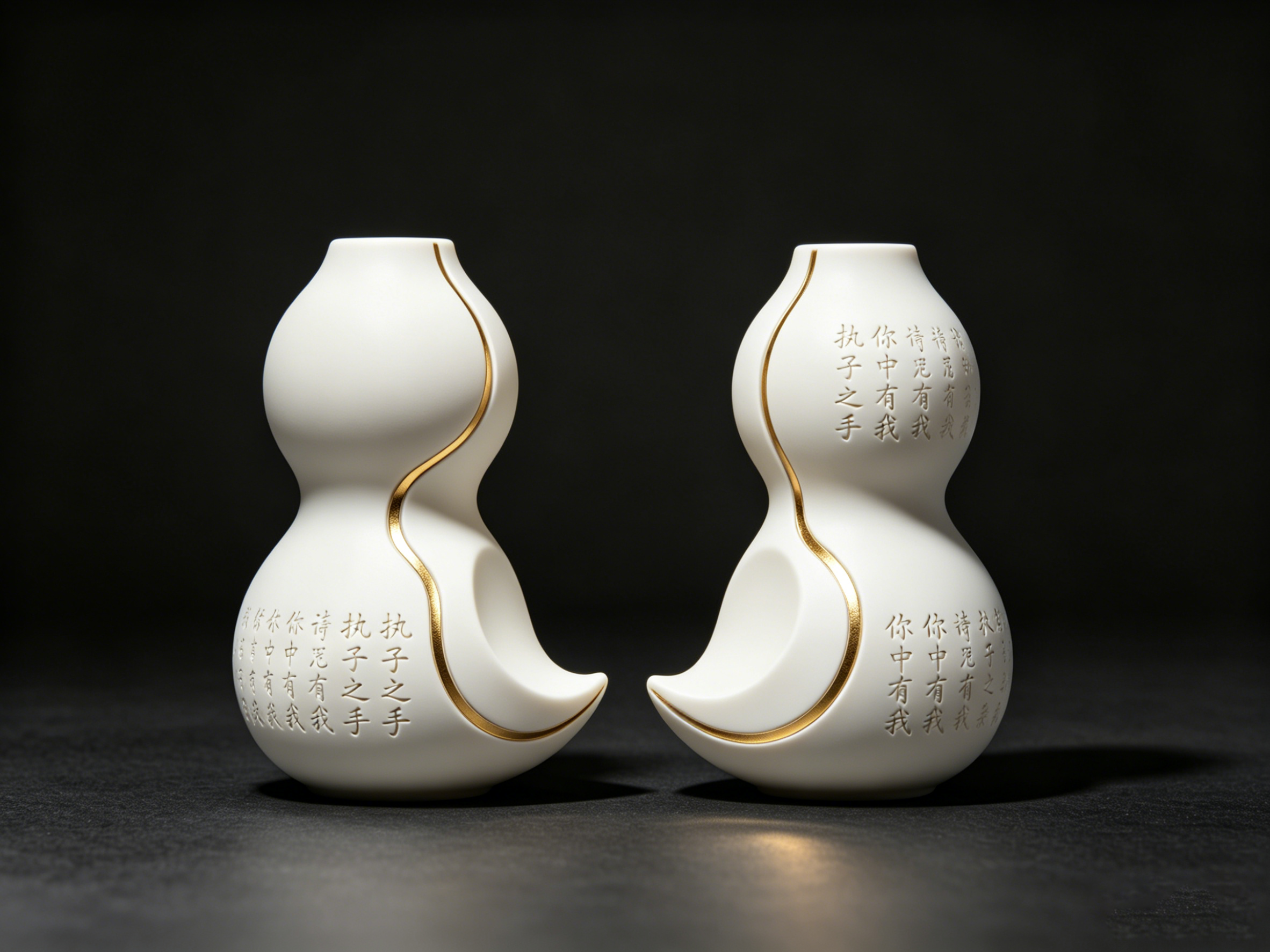 "Combining Cups" Gourd Love Gift 2，