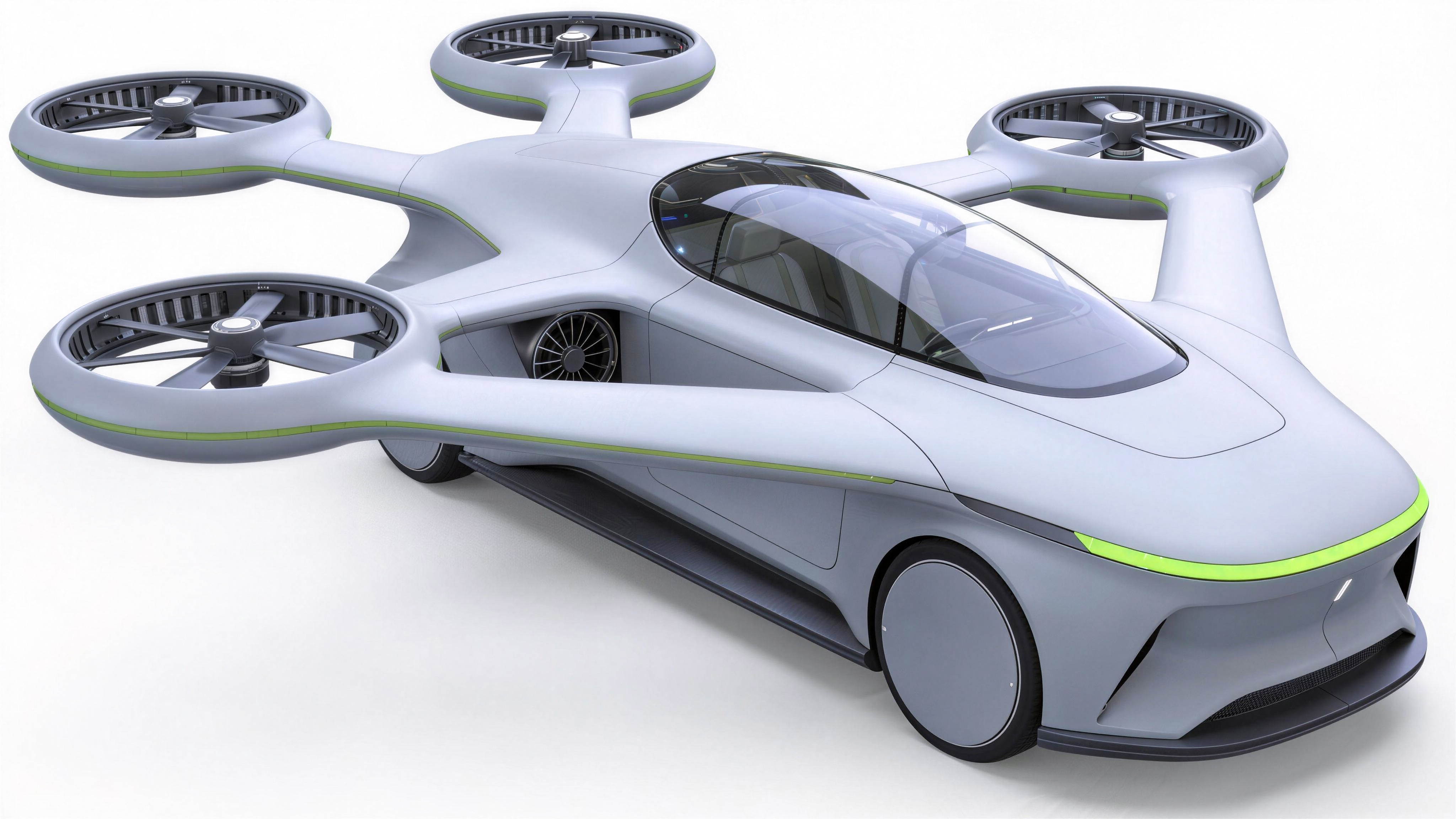 eVTOL，Flying car，Aerocraft，