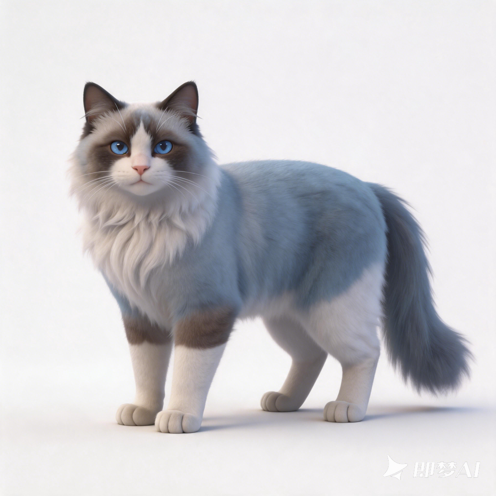 cat，Ragdoll cat，