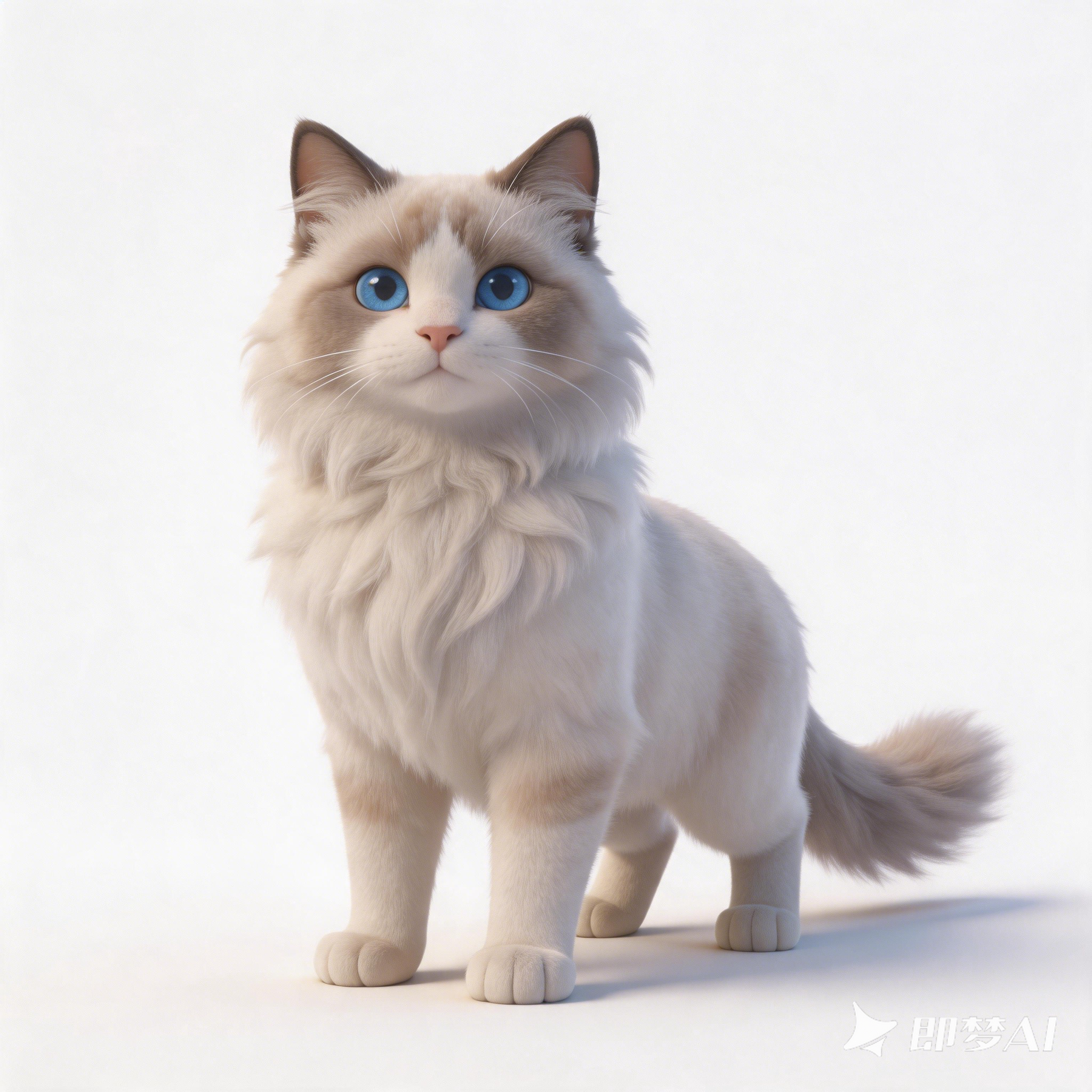 cat，Ragdoll cat，