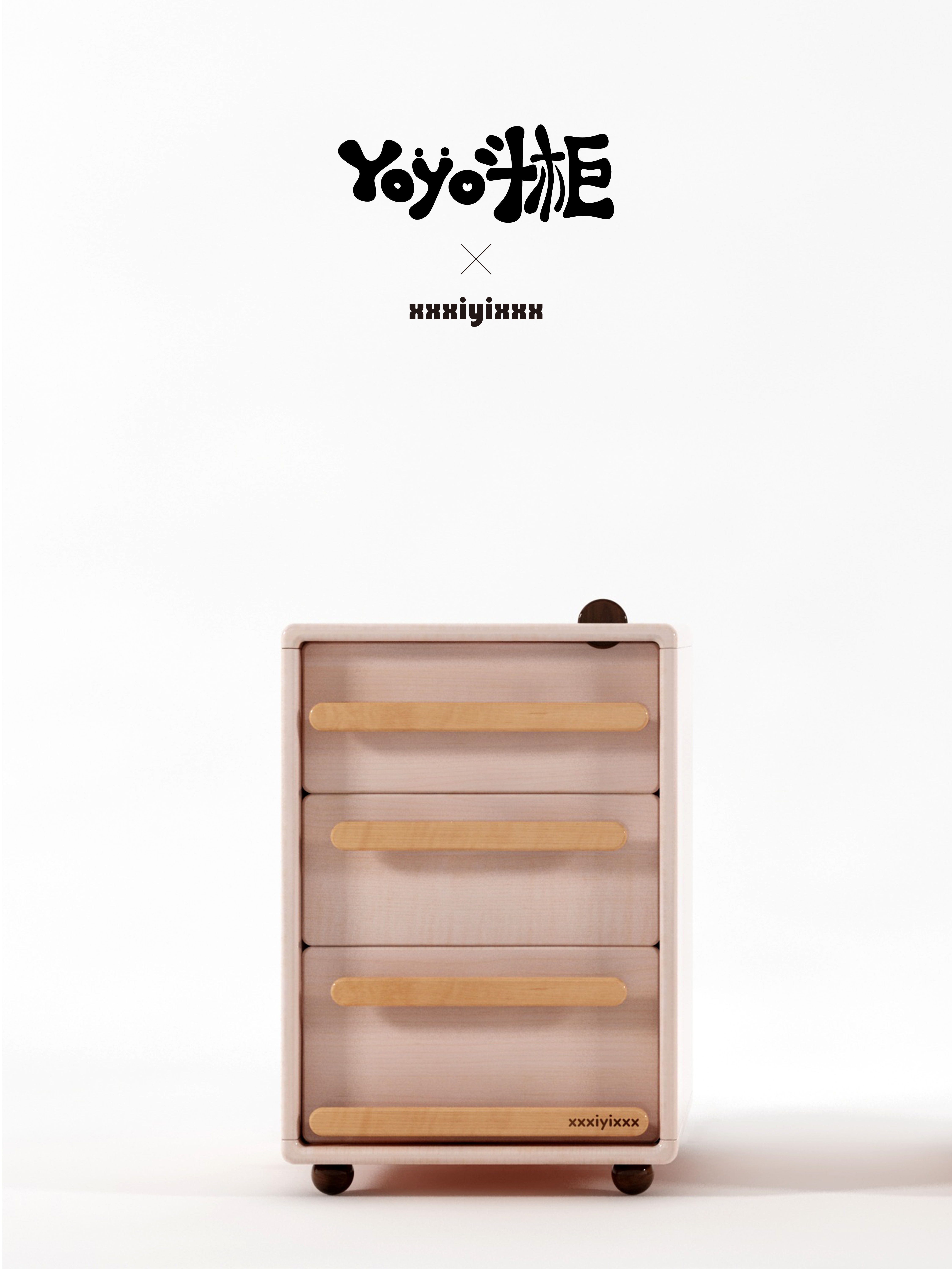 Children's furniture，Original design，solid wood，furniture design ，lovely，Lockers，Bucket cabinet，