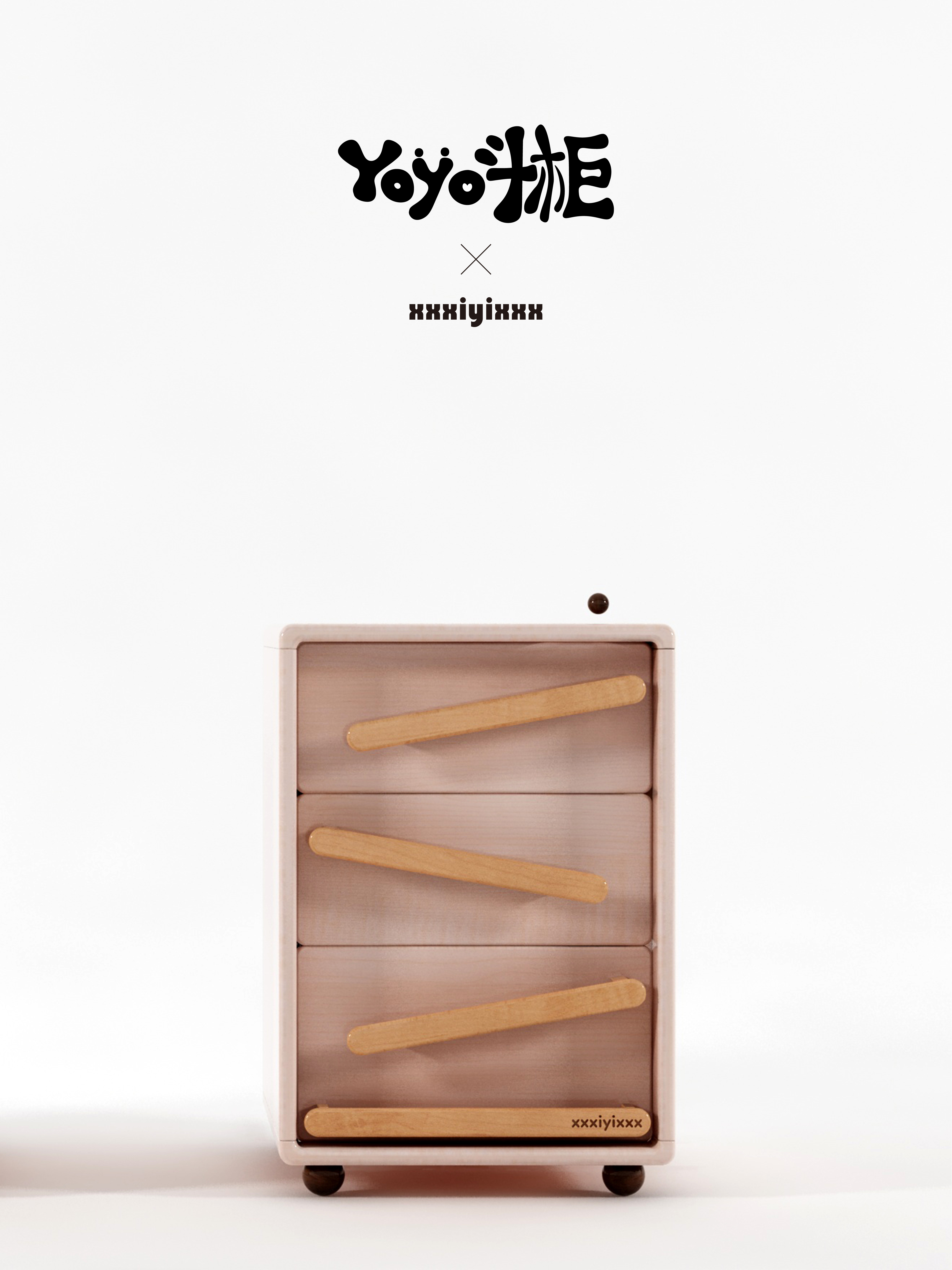 Children's furniture，Original design，solid wood，furniture design ，lovely，Lockers，Bucket cabinet，