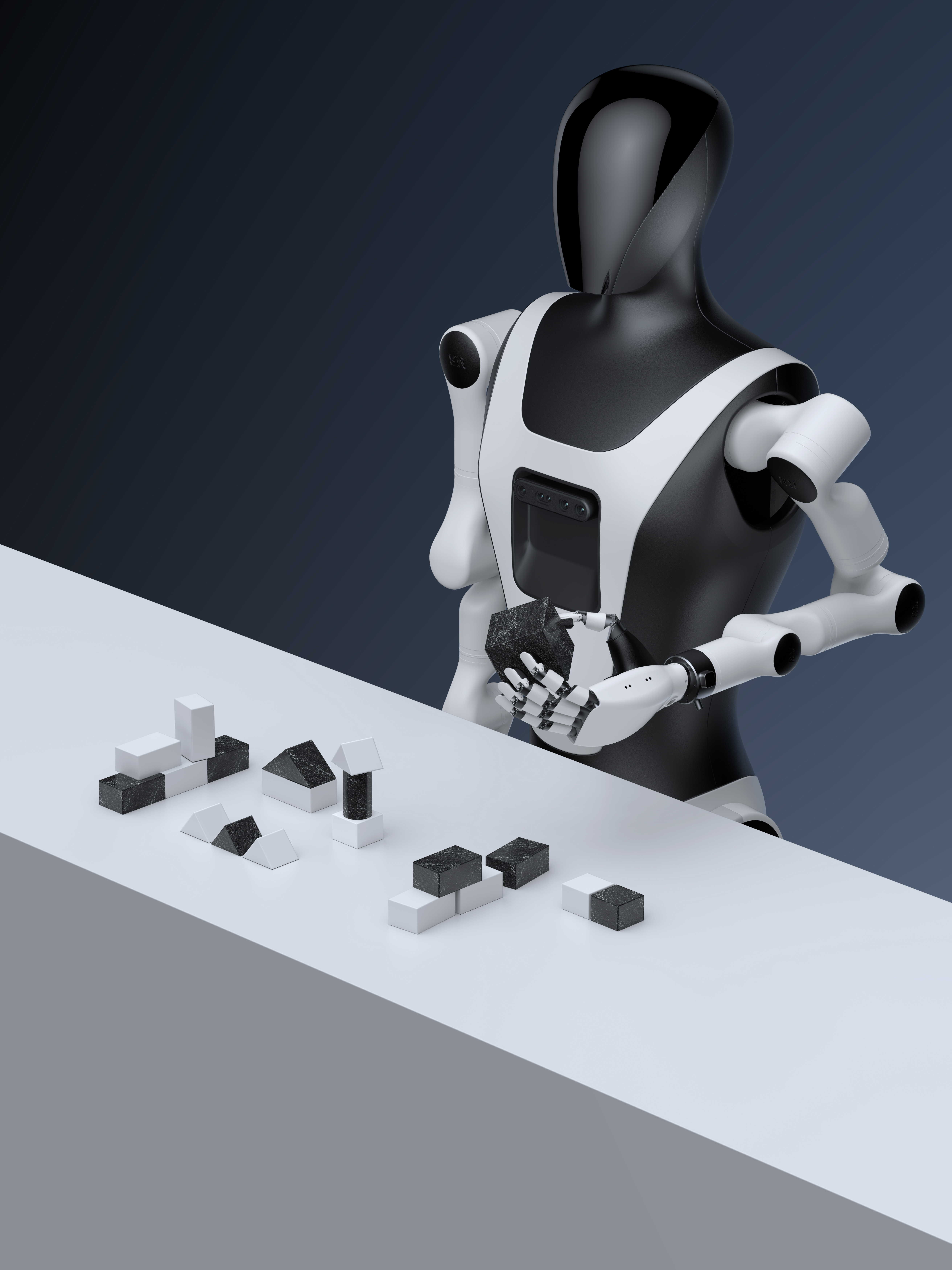 robot，Humanoid robot，dexterous hand，Robot design，product design，industrial design，several-dimensional design，