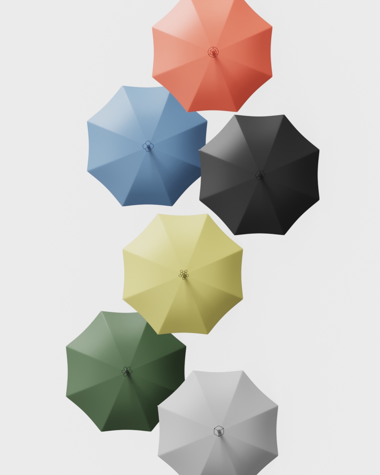 Standpoint，resin umbrella，umbrella parts ，daily good things，Minimalist design ，