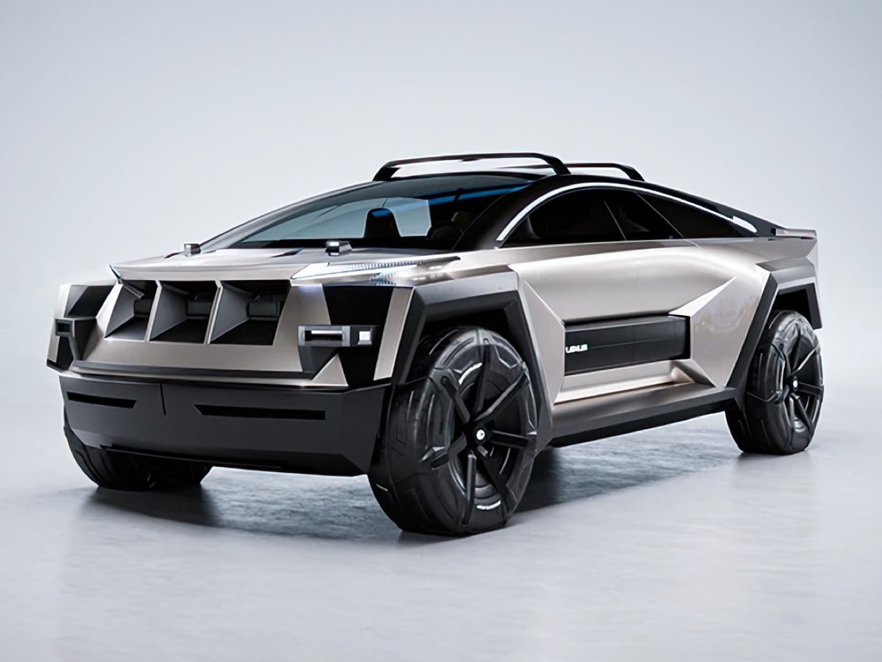 Lexus LF TT，Armored Concept Vehicle，Cyber Mecha Wind，L‑Finesse，