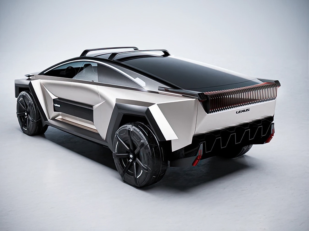 Lexus LF TT，Armored Concept Vehicle，Cyber Mecha Wind，L‑Finesse，