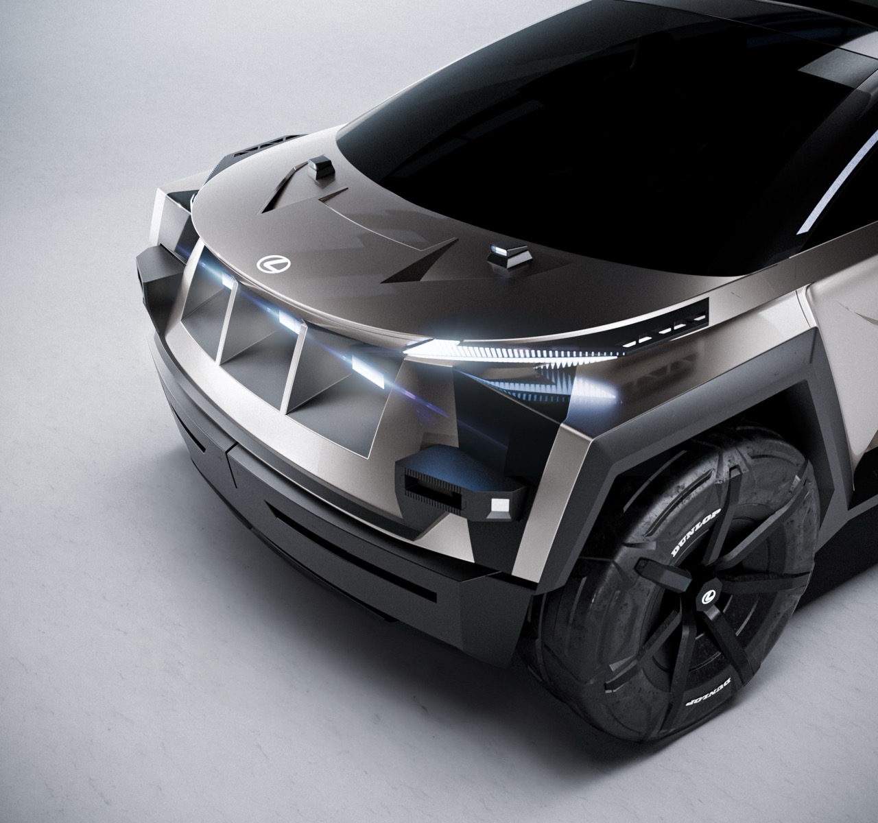 Lexus LF TT，Armored Concept Vehicle，Cyber Mecha Wind，L‑Finesse，