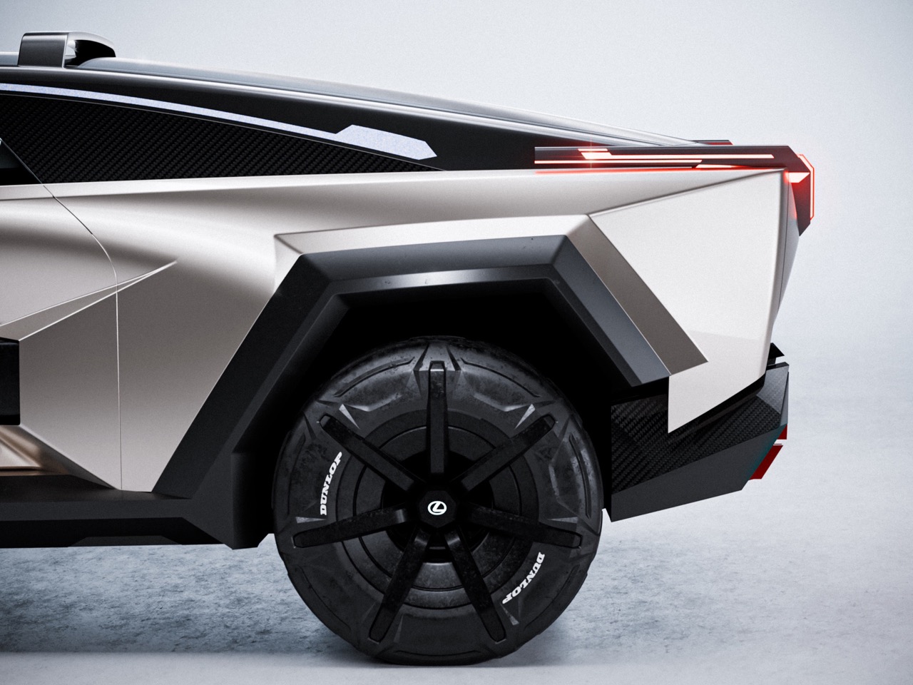 Lexus LF TT，Armored Concept Vehicle，Cyber Mecha Wind，L‑Finesse，