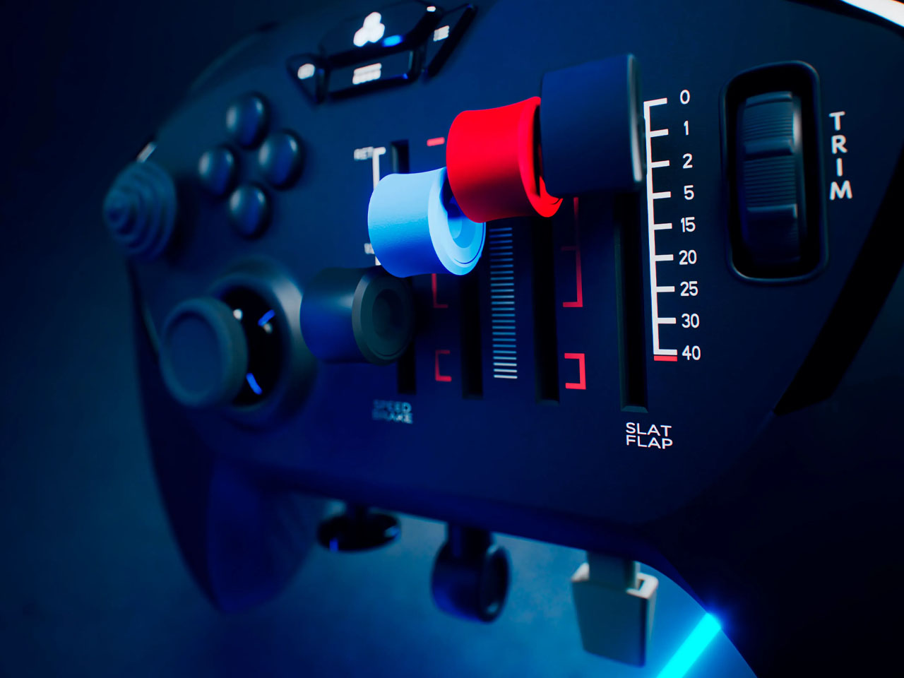 Flight Controller，Simulated flight，Game handle，Echo Aviation，