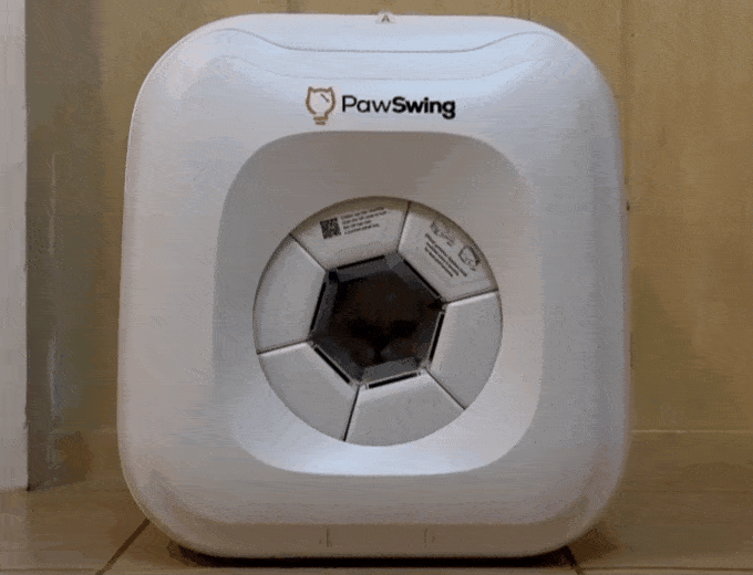 PawSwing Neo，Cat nest，Automatic combing，bionic cat tongue，Pet Beauty，