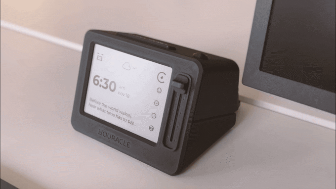 E-Ink clock，Electronic ink，Slip Printer，Lucky Sign，