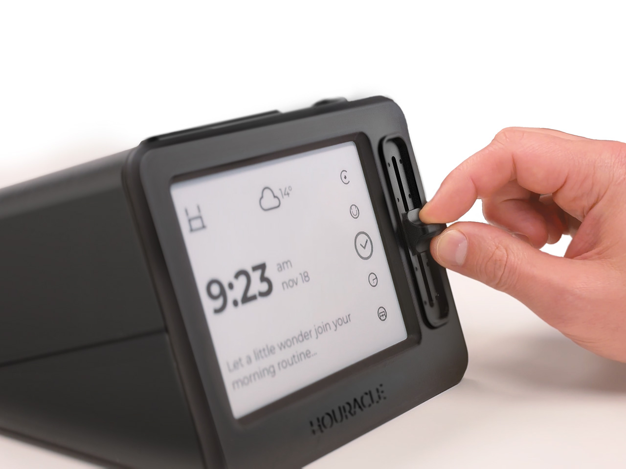 E-Ink clock，Electronic ink，Slip Printer，Lucky Sign，