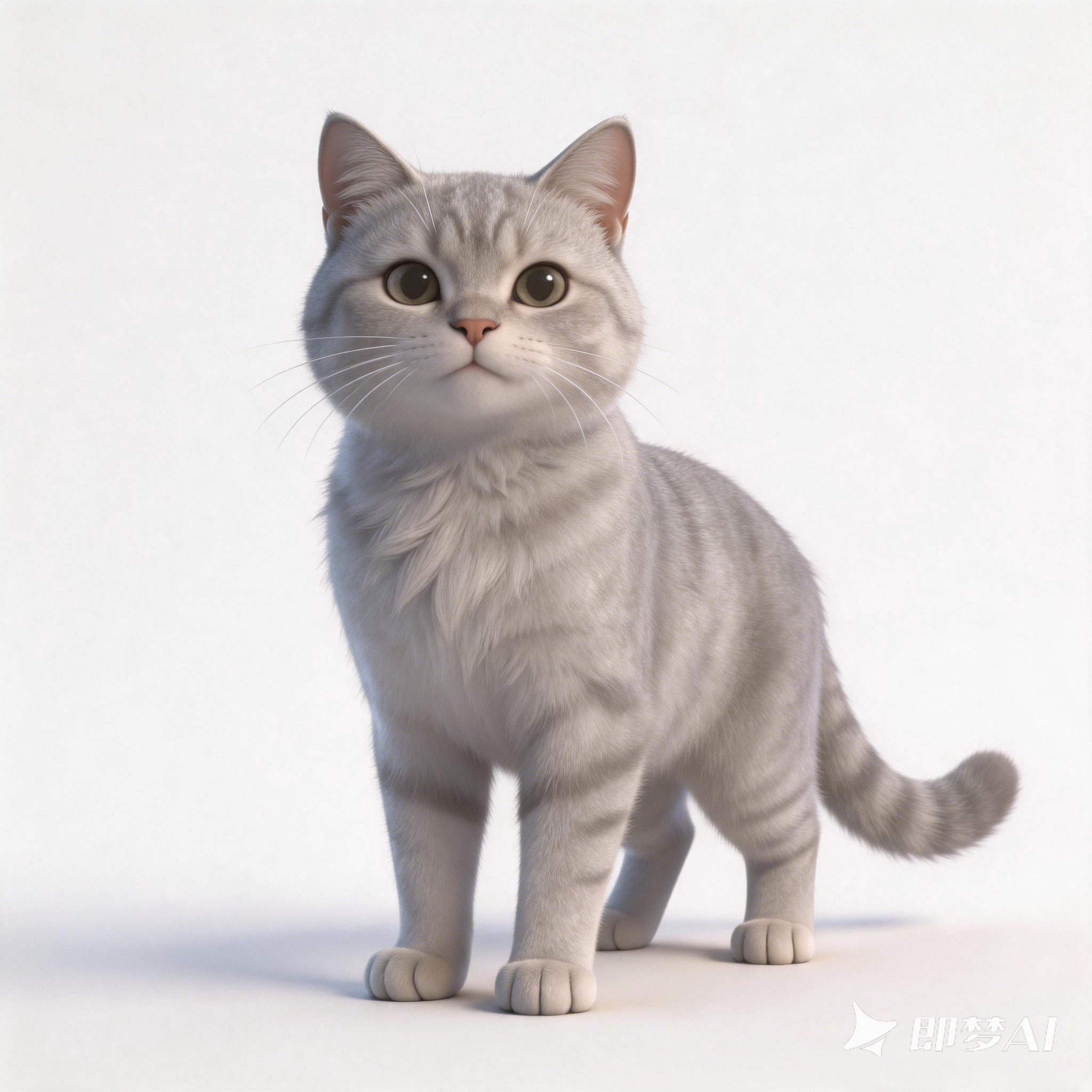Silver tabby cat，cat，