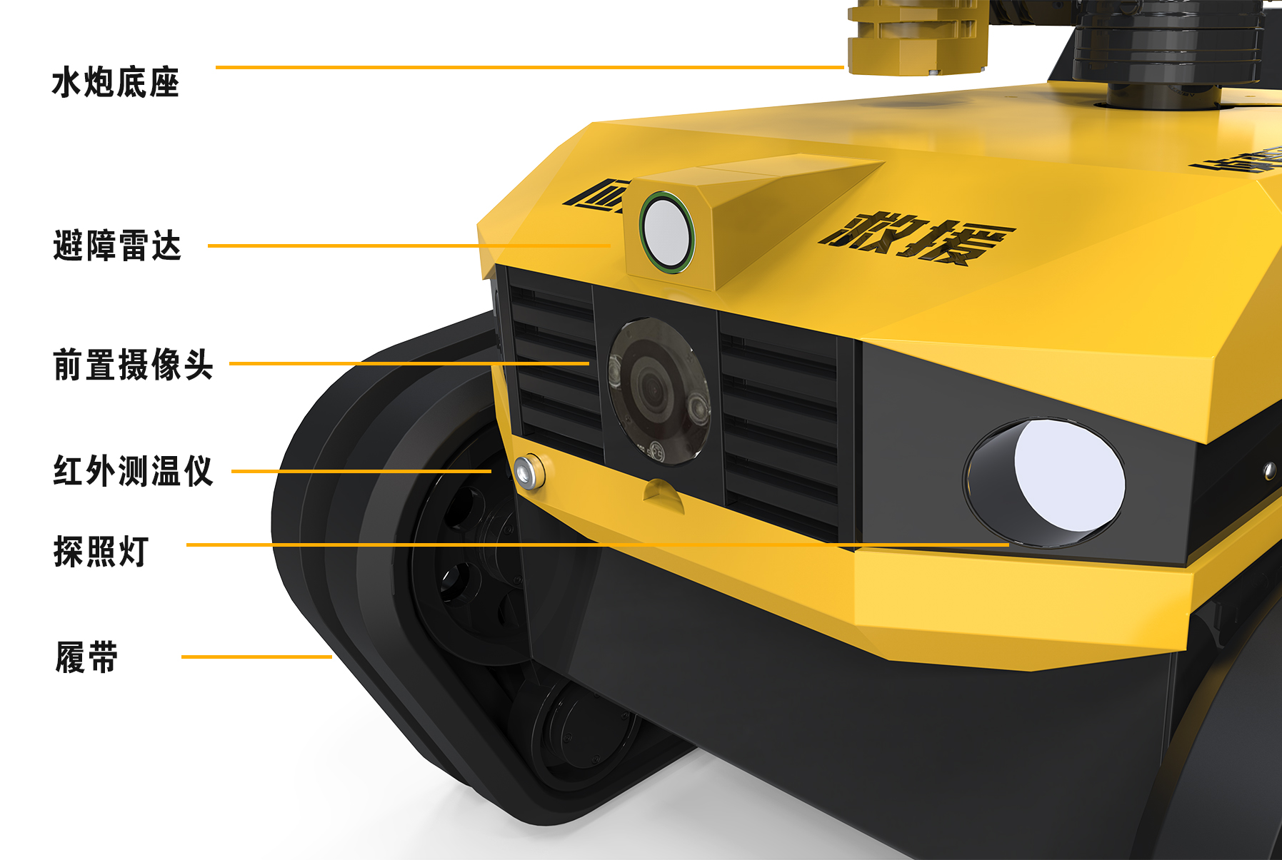 Firefighting robot，