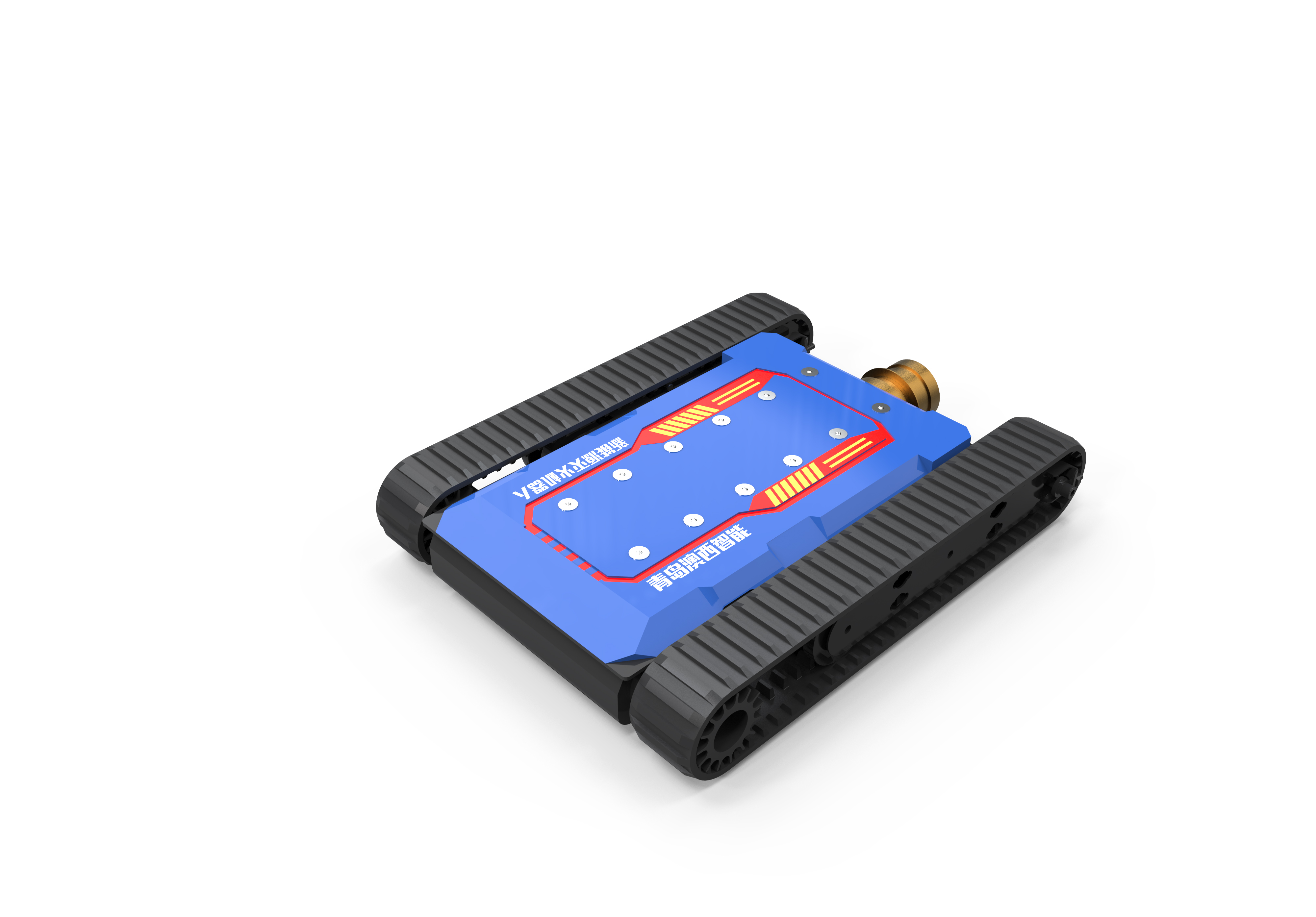 Vehicle chassis cooling fire extinguishing robot，