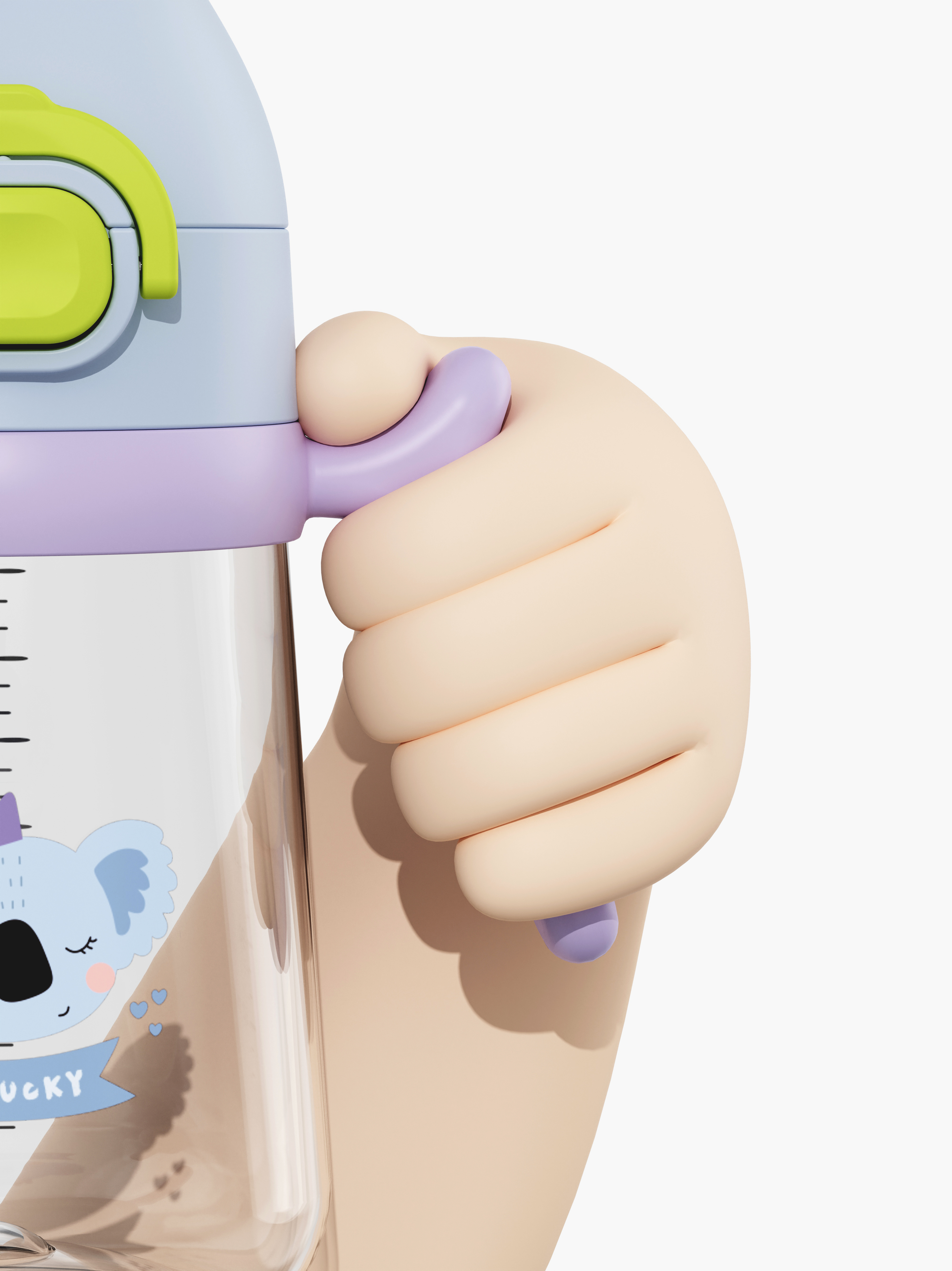 product design，Children's products，Children's water cup，Design of mother and baby products，