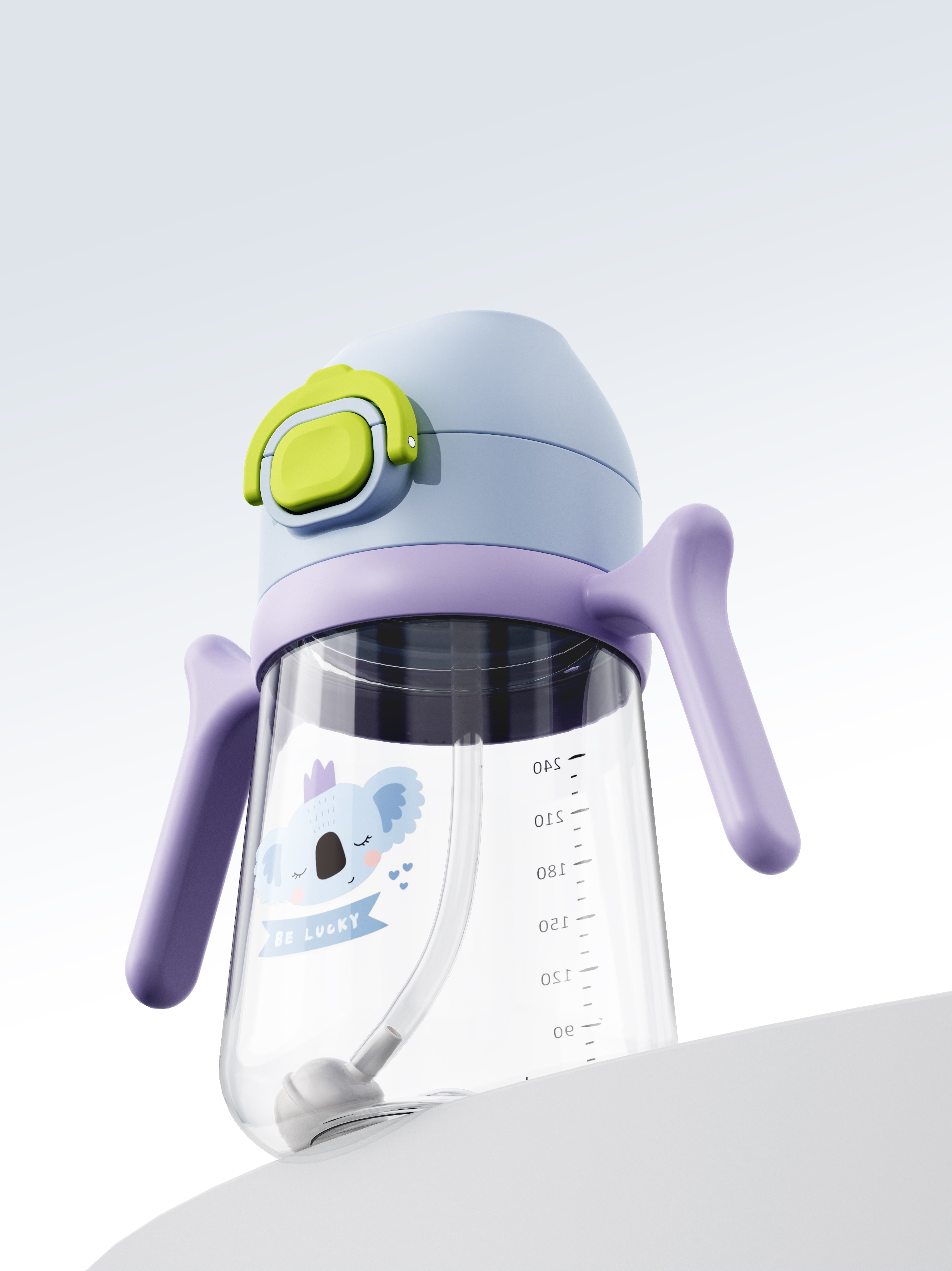 product design，Children's products，Children's water cup，Design of mother and baby products，