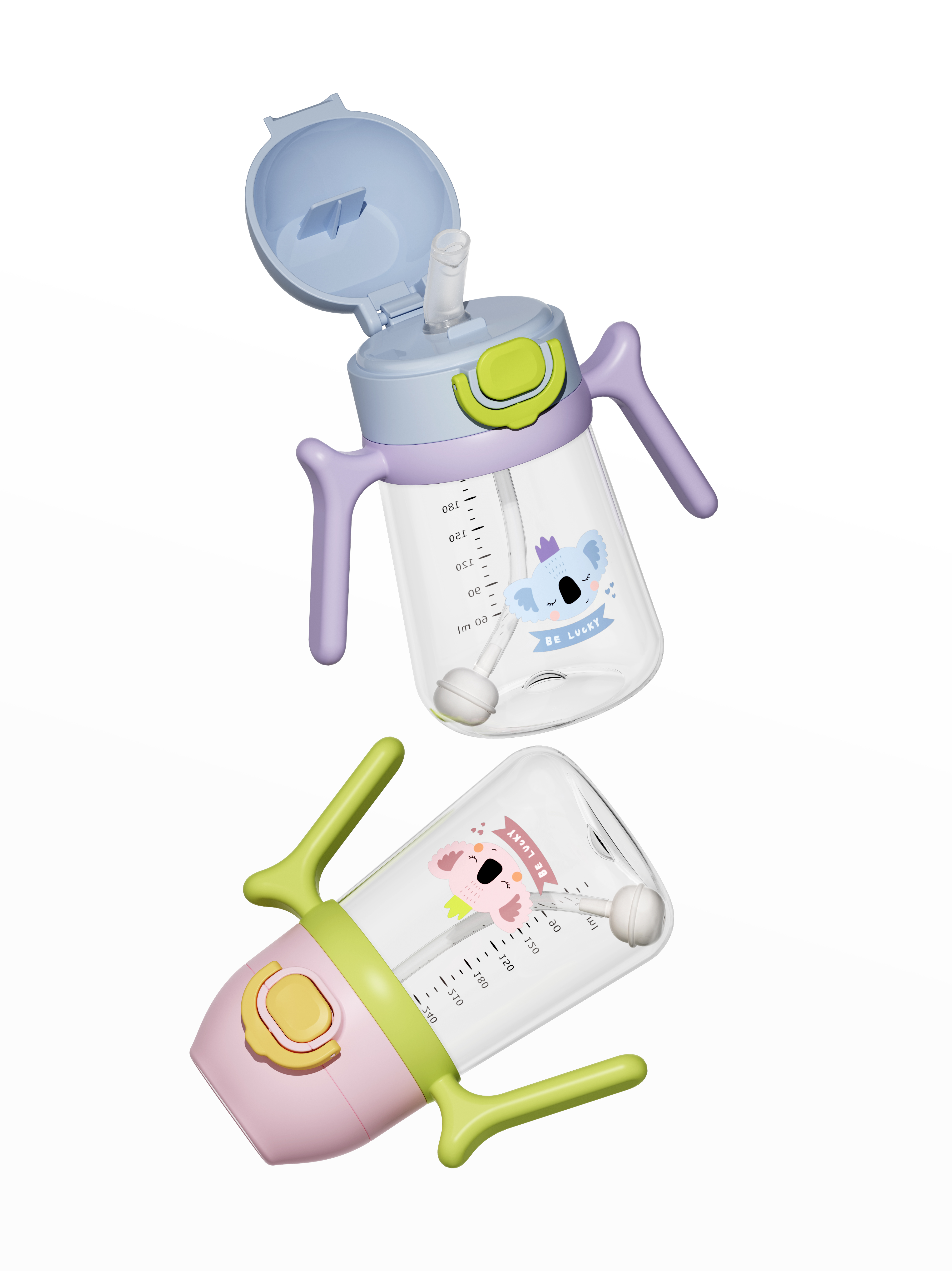 product design，Children's products，Children's water cup，Design of mother and baby products，
