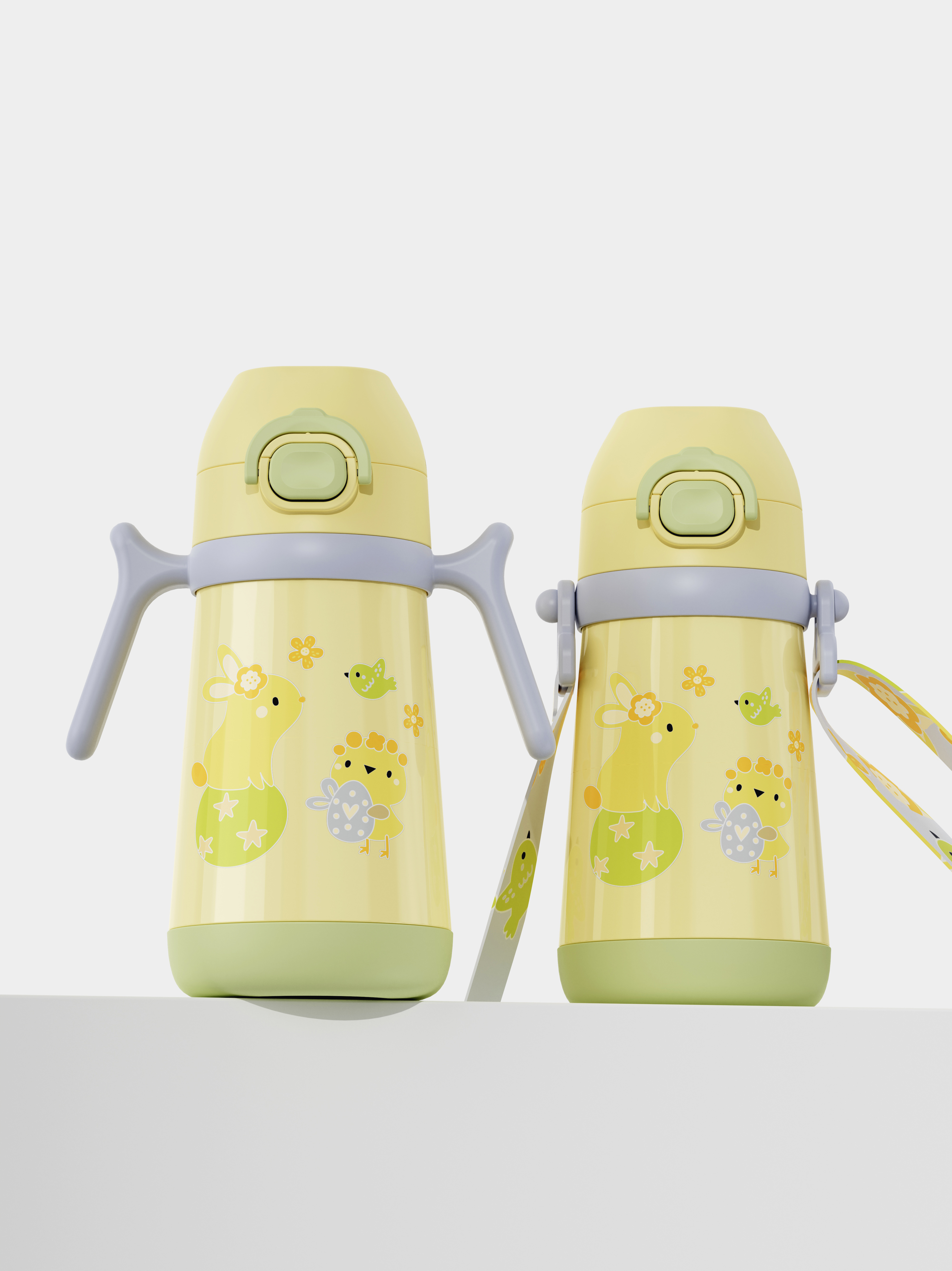 product design，Children's products，Children's water cup，Design of mother and baby products，