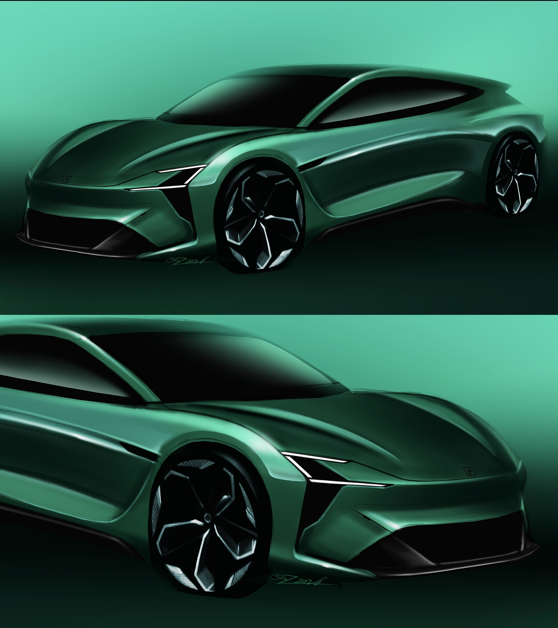 Automobile design，automobile，Exterior design，extremely krypton，