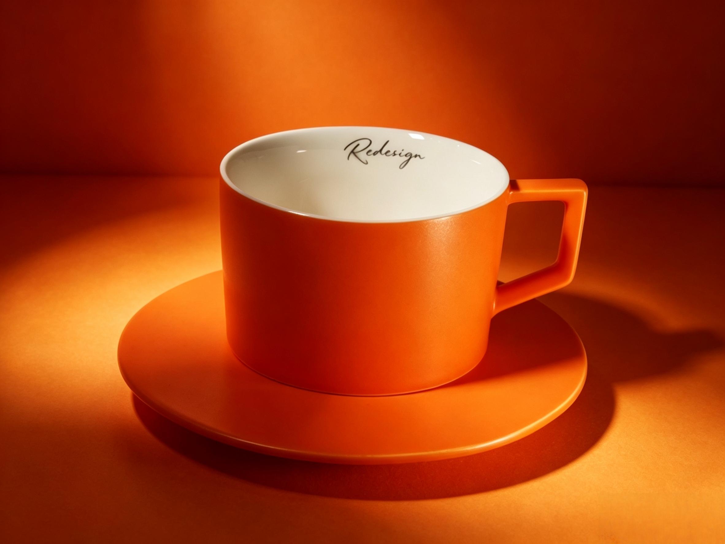 Ripple Non-Slip Ceramic Coffee Mug，
