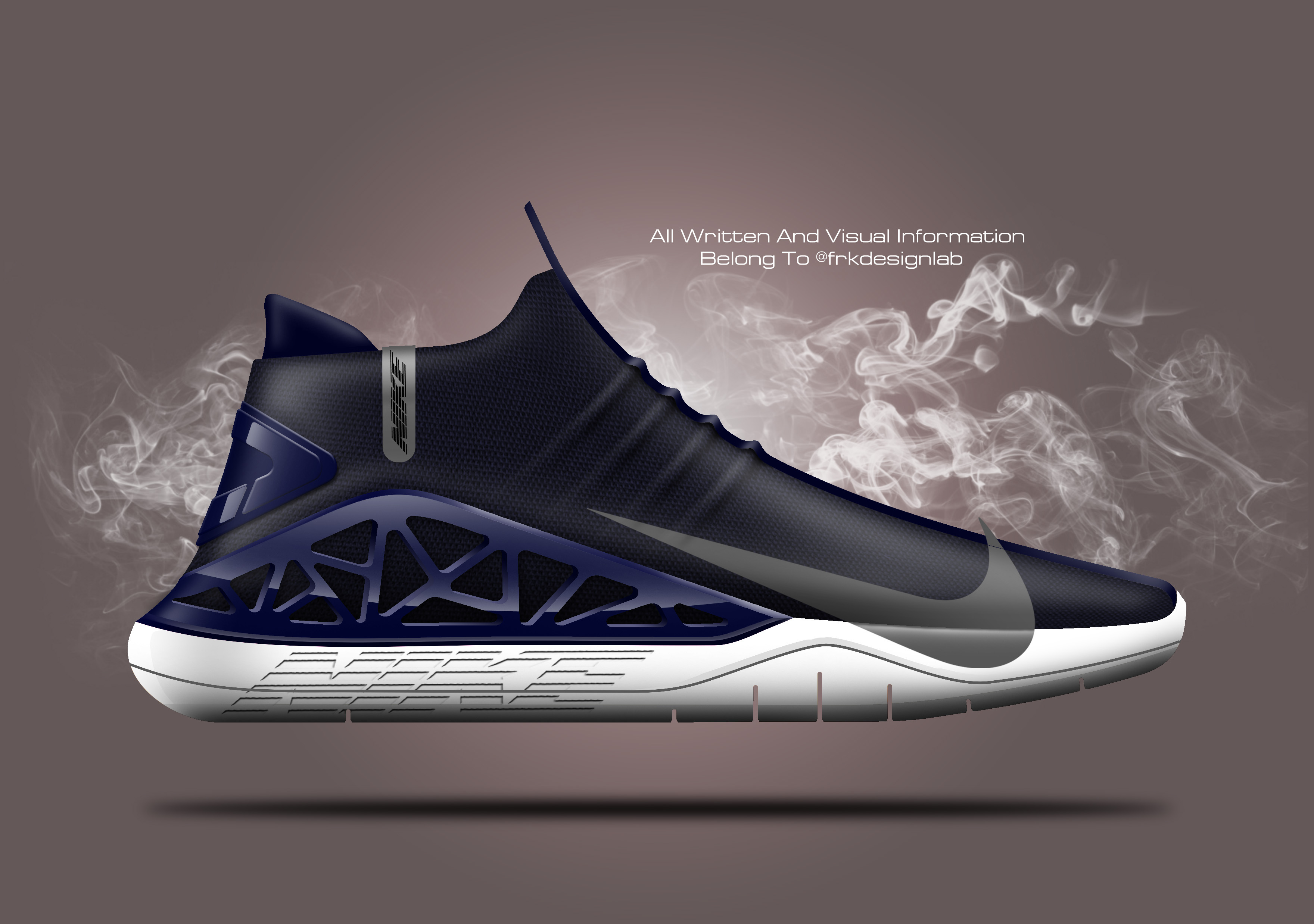Hand drawn，gym shoes，2d rendering，