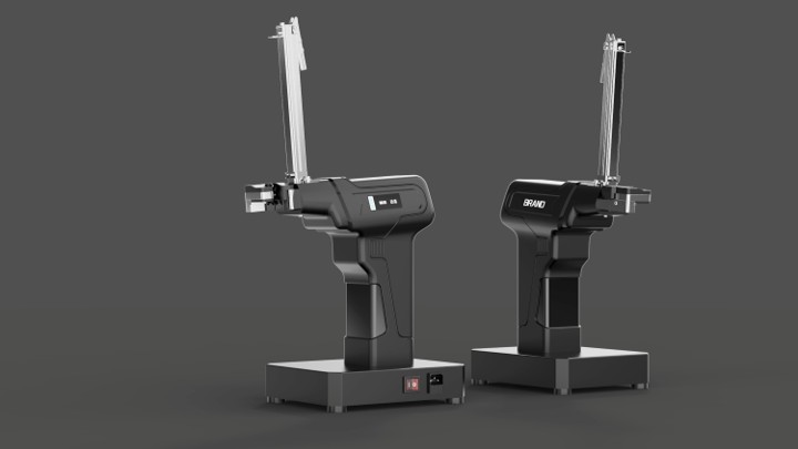 Supermarket, automatic, tie mouth machine, portable, practical，