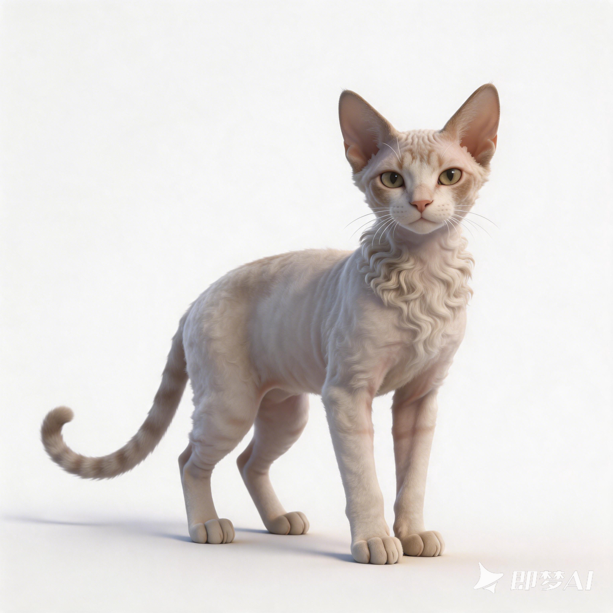 Devon Rex cat，cat，