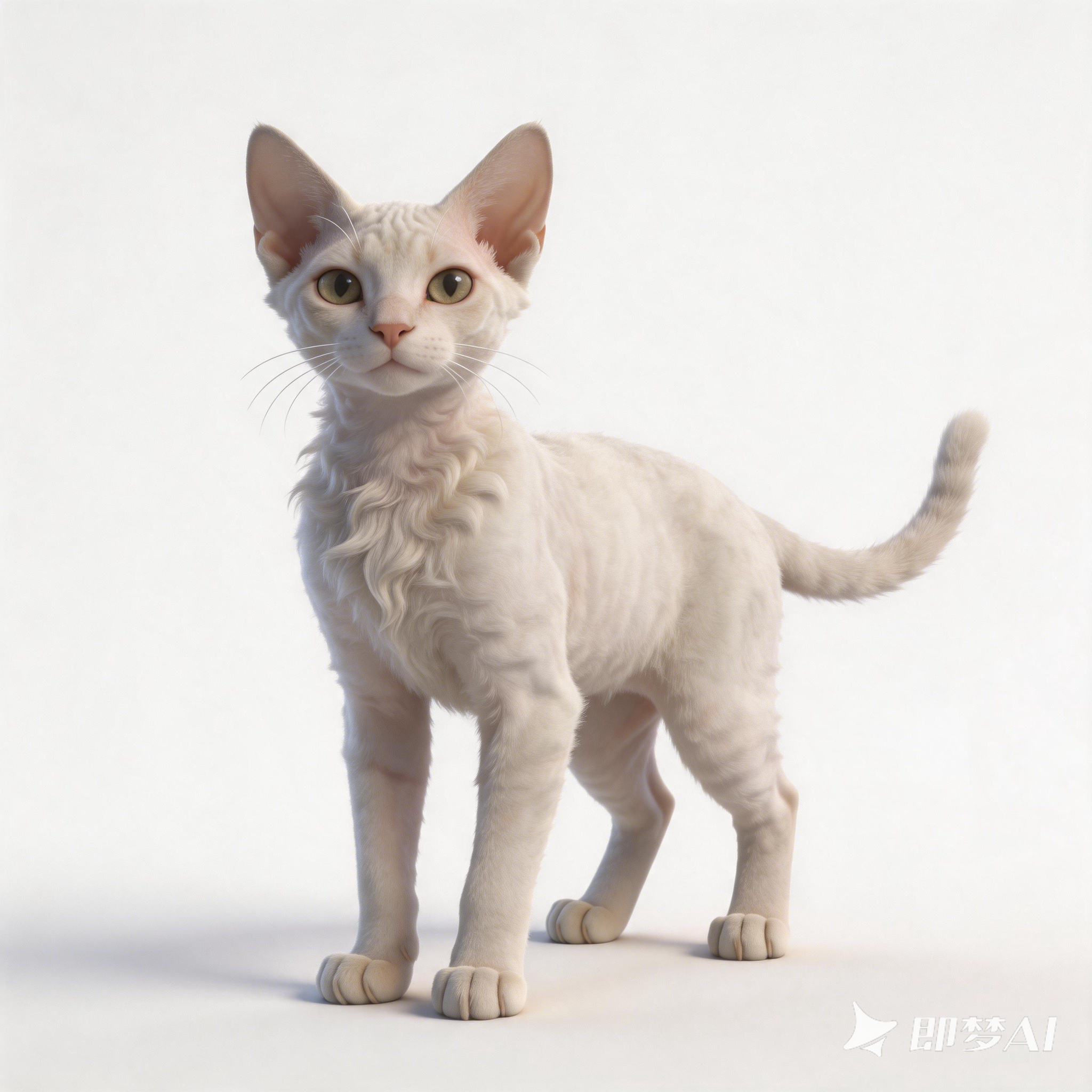 Devon Rex cat，cat，