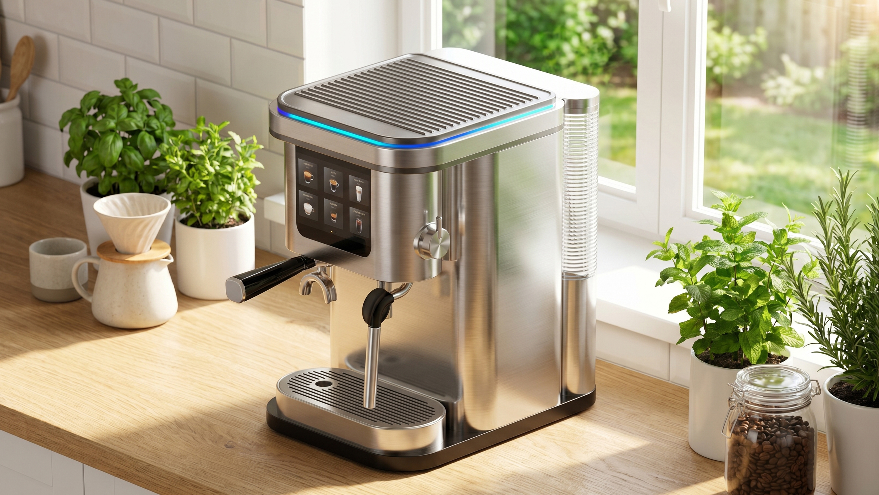 Coffee machine，Italian coffee machine，small home appliances，Appearance design，product design，get design，