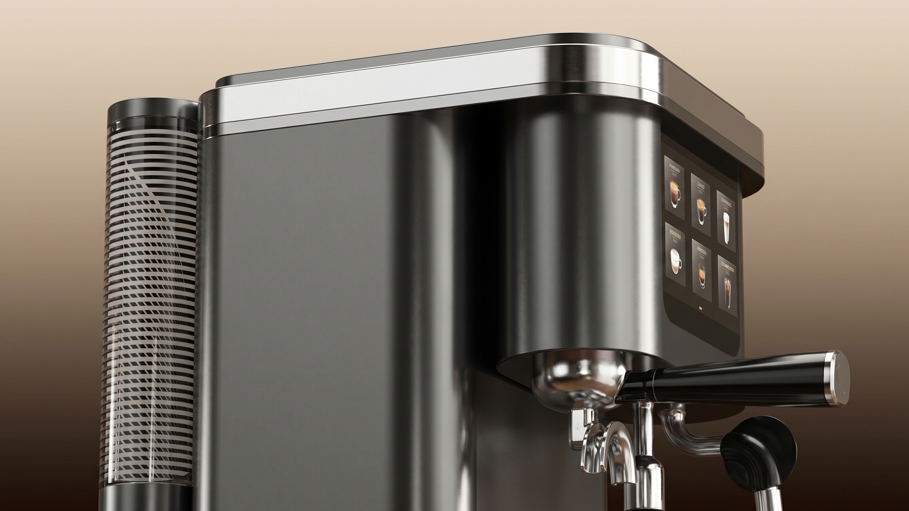Coffee machine，Italian coffee machine，small home appliances，Appearance design，product design，get design，