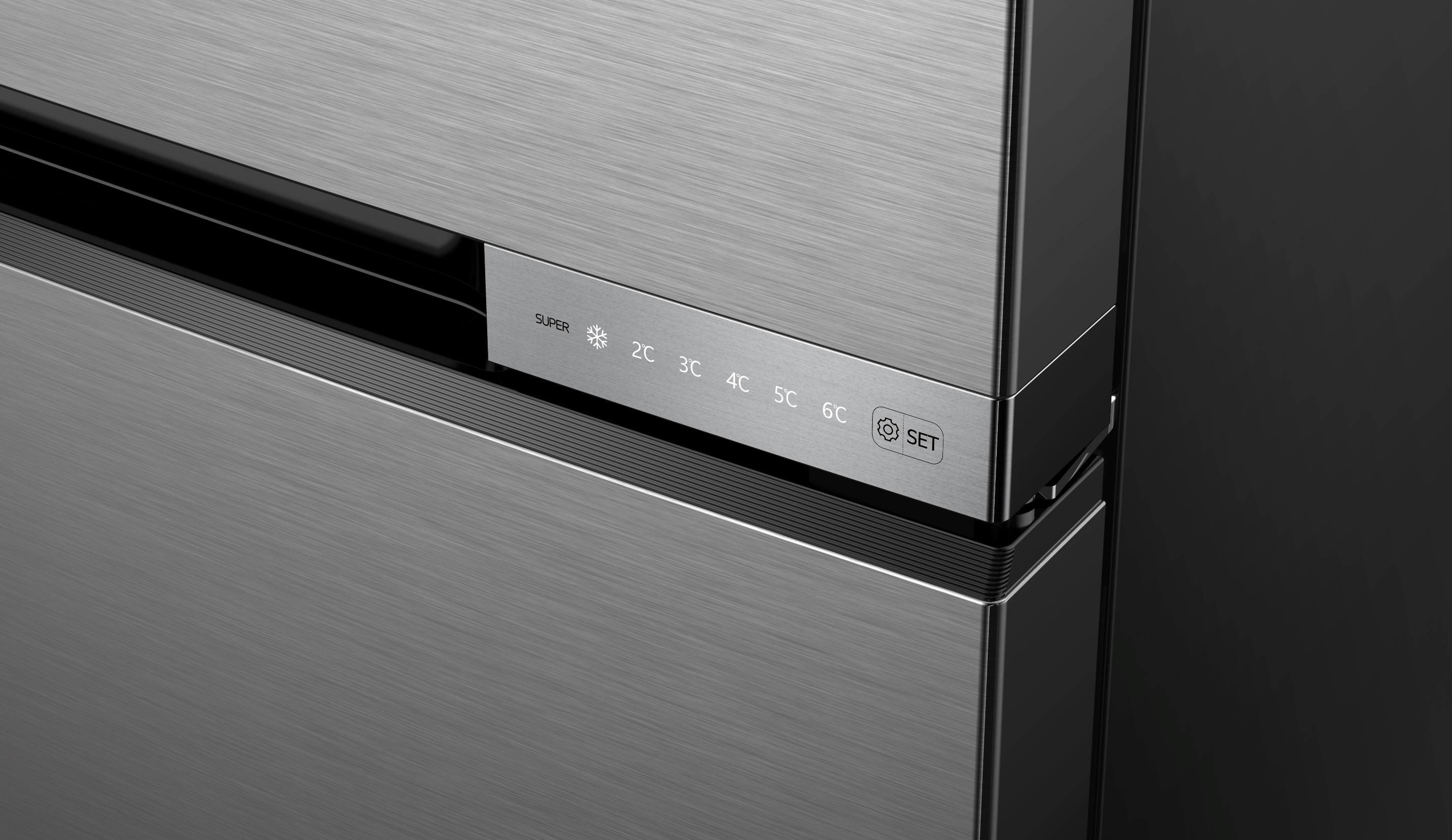 Two-door refrigerator design，