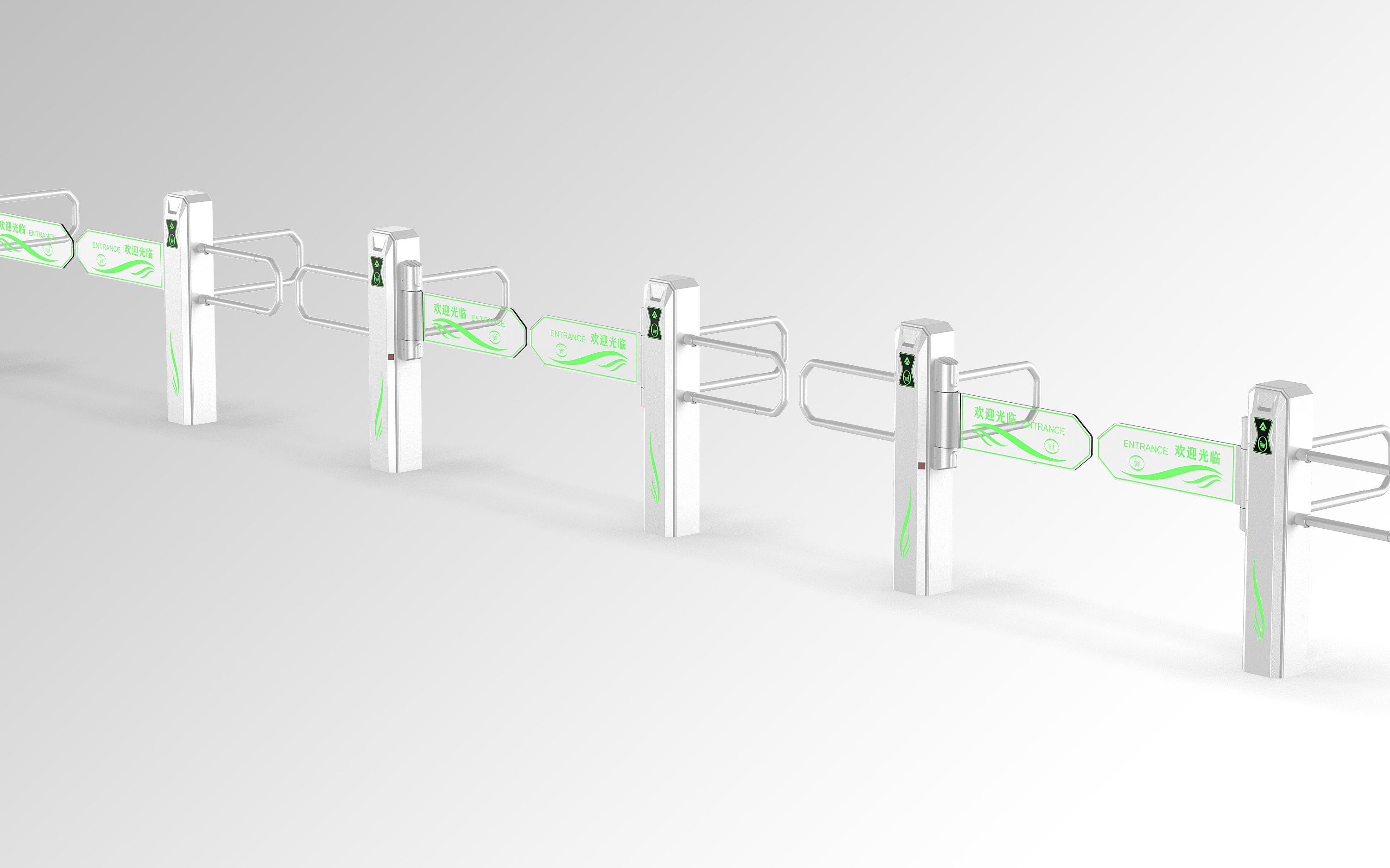 Shang Chao，Shang Chao，Swing gate，intelligence，convenient，practical，Swing gate，intelligence，convenient，practical，