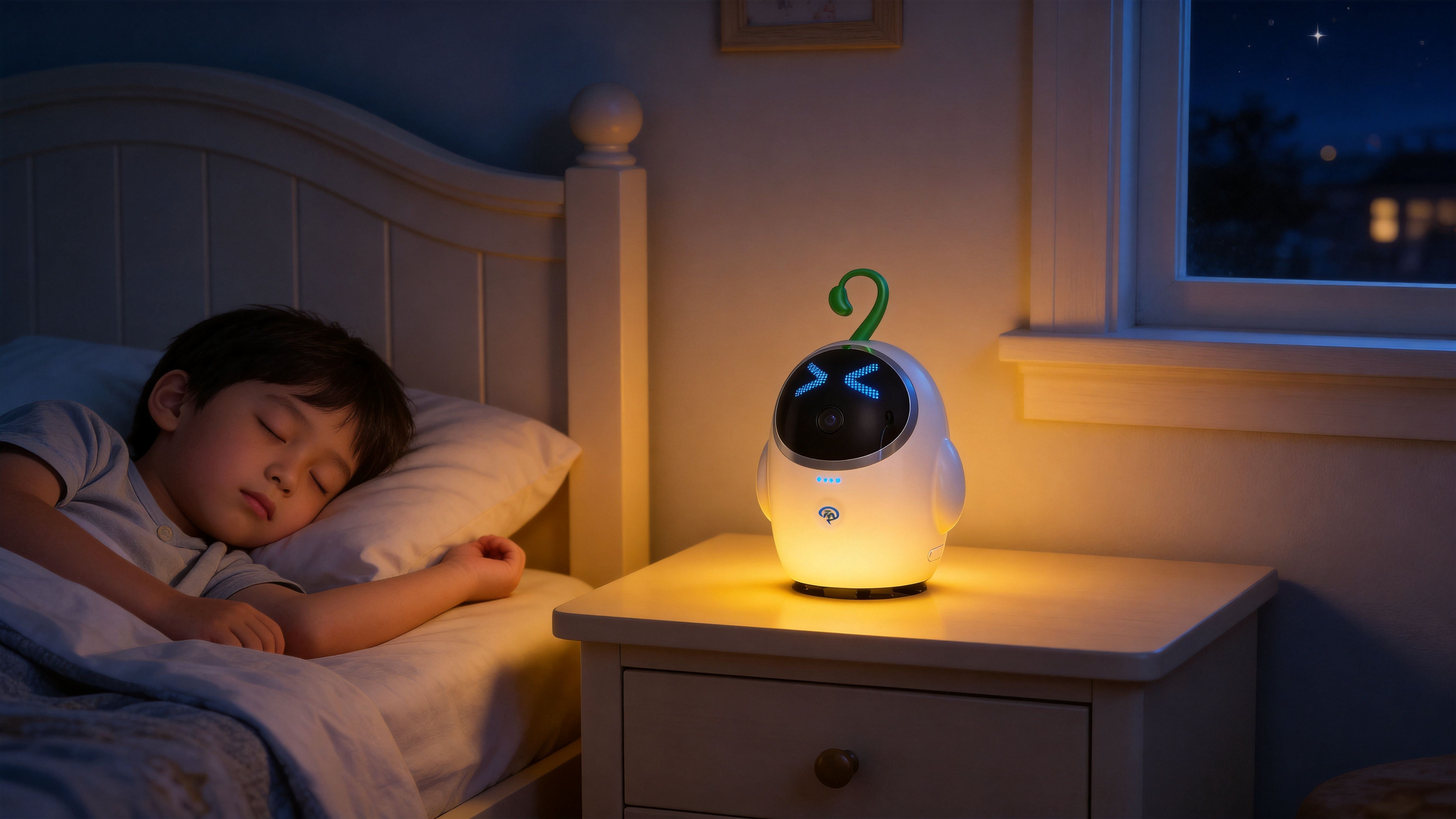 Intelligent companion robot，Intelligent device，monitor，Home Furnishing，videotape，