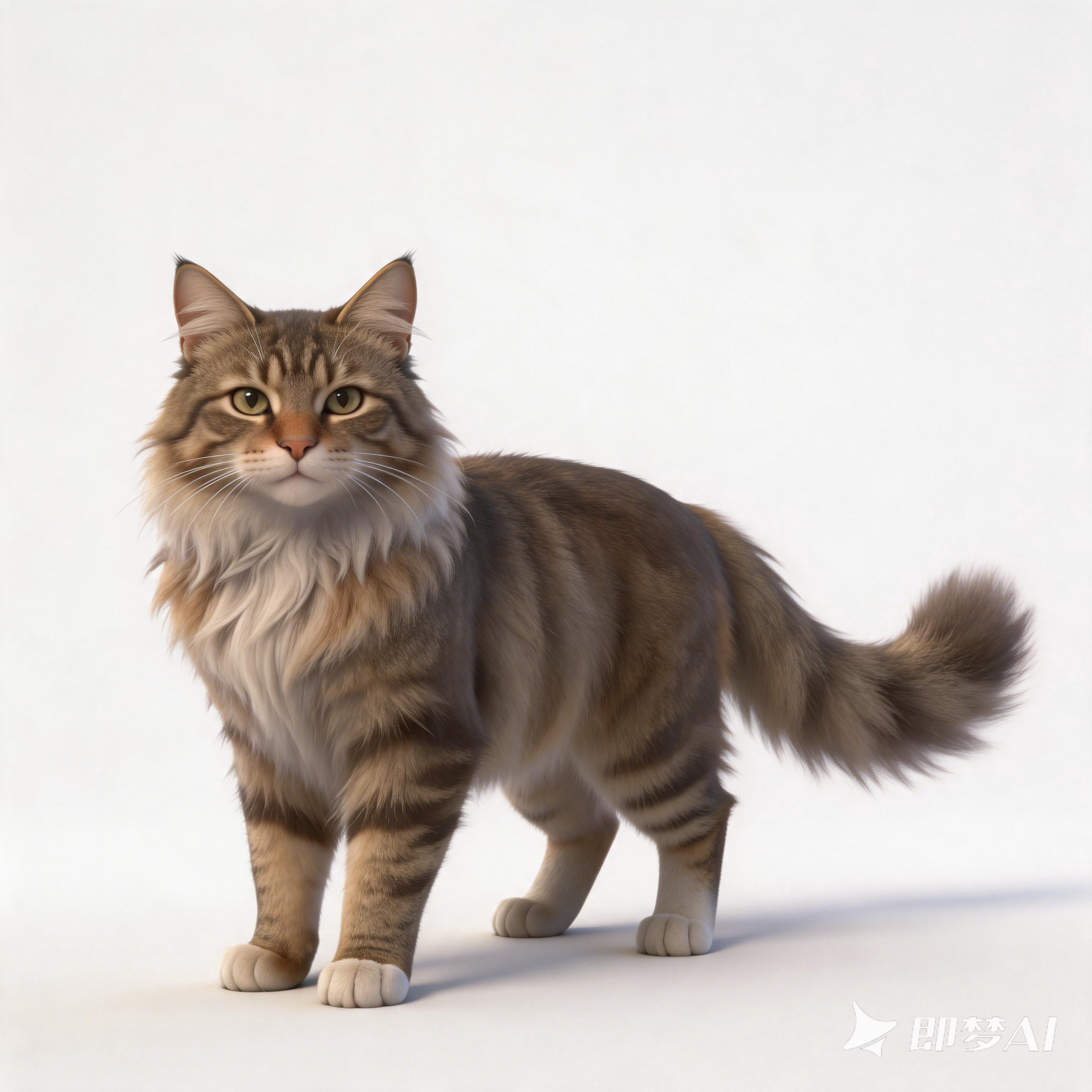 Norwegian Forest Cat，cat，