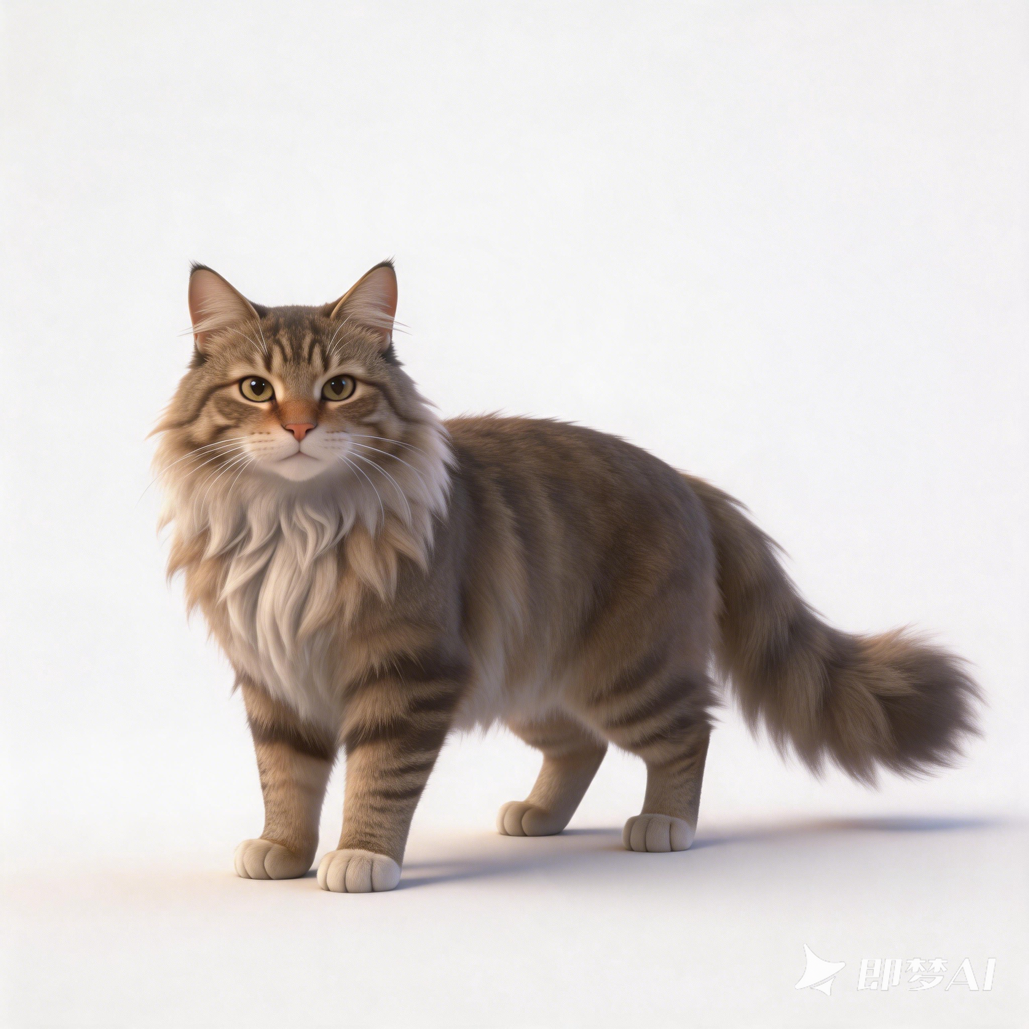 Norwegian Forest Cat，cat，